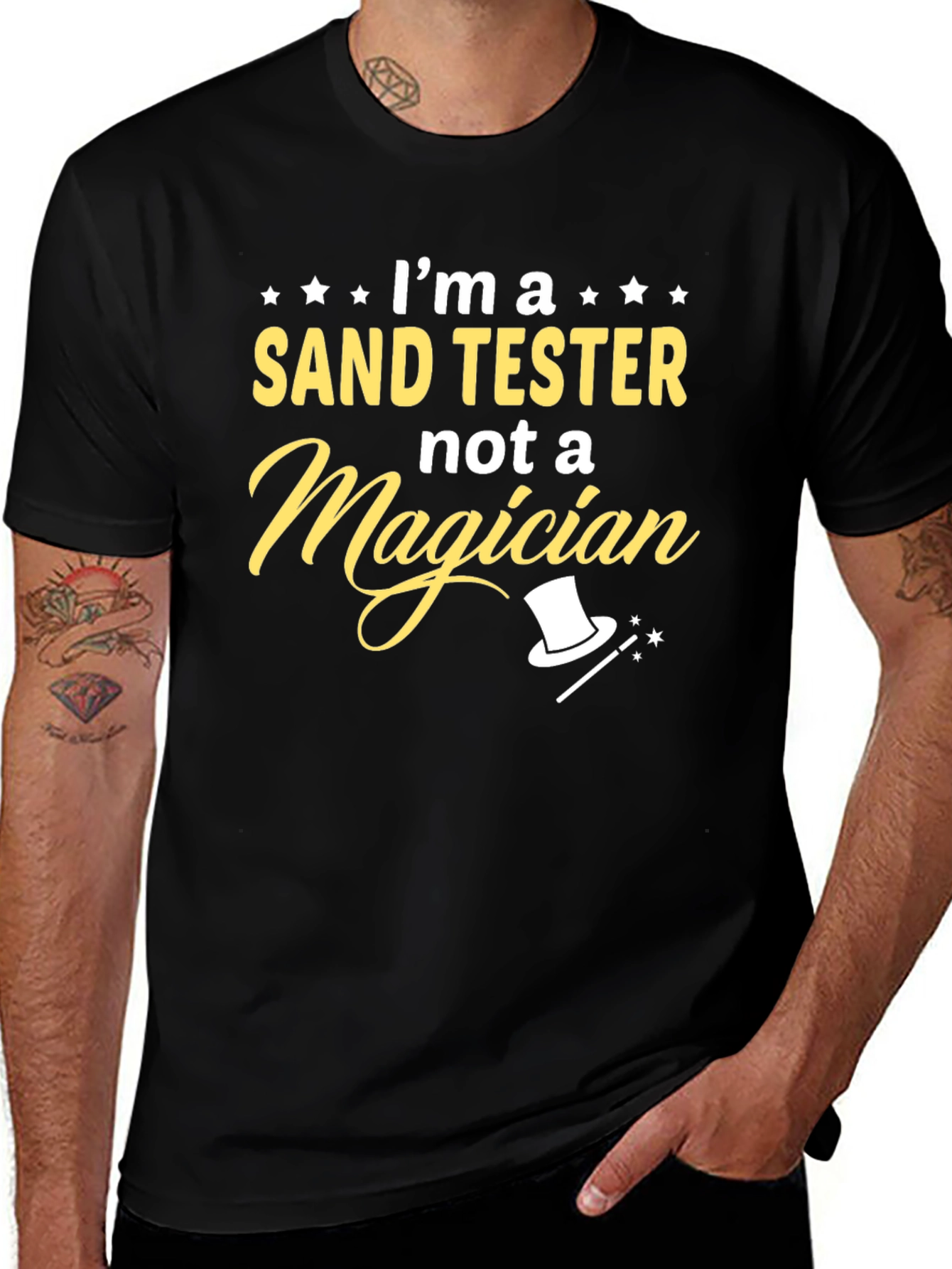 Sand Tester Graphic Tee - Funny Beach T-Shirt