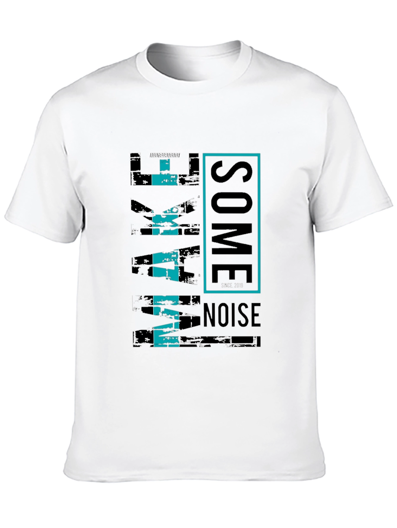 Wake Some Noise Black Graphic Tee