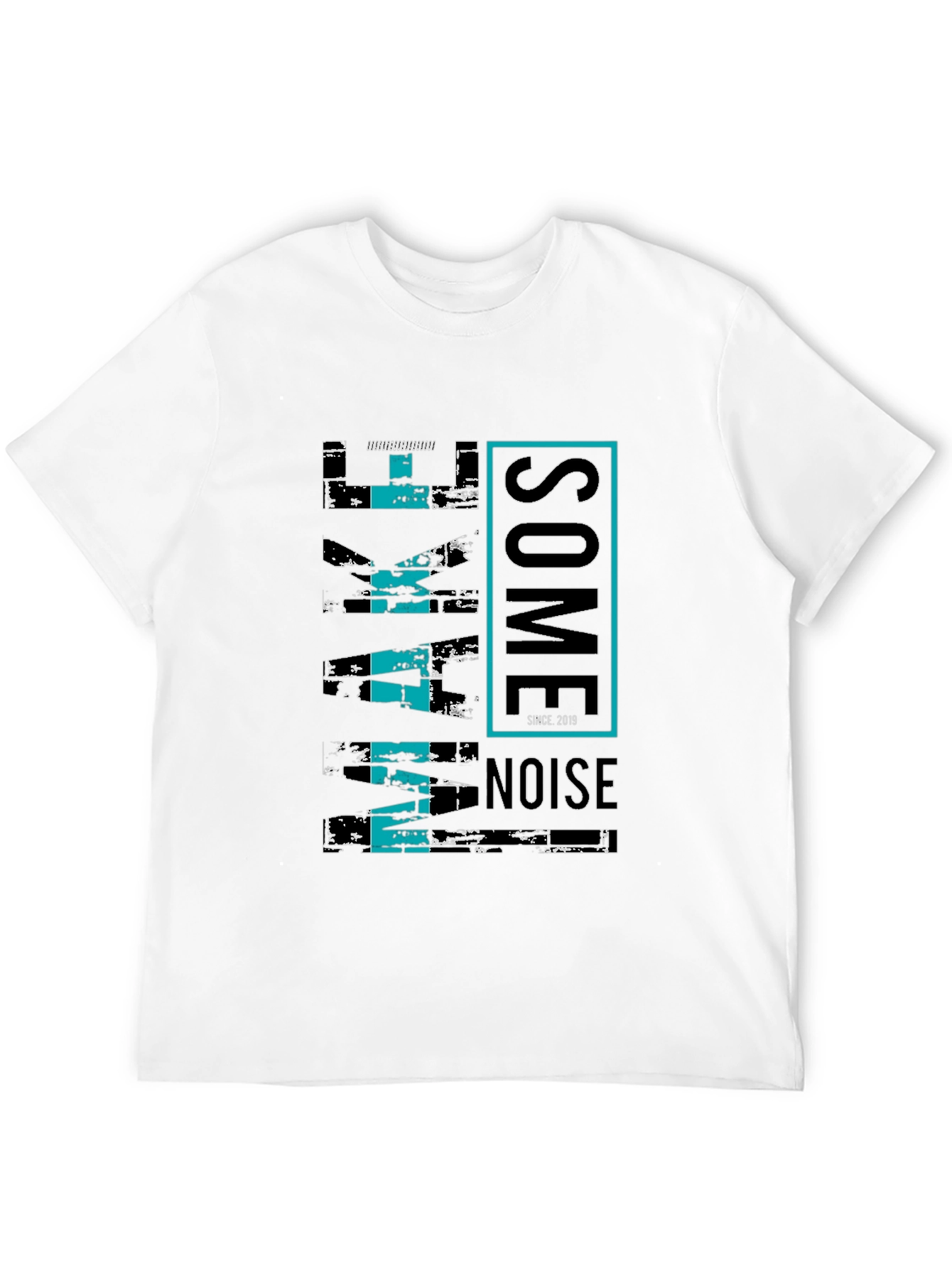 Wake Some Noise Black Graphic Tee