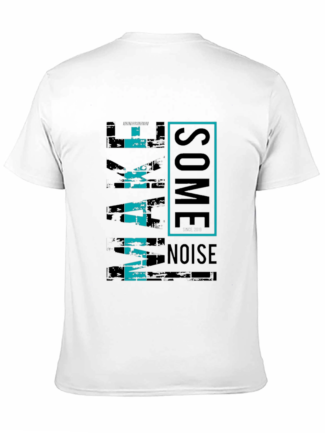 Wake Some Noise Black Graphic Tee