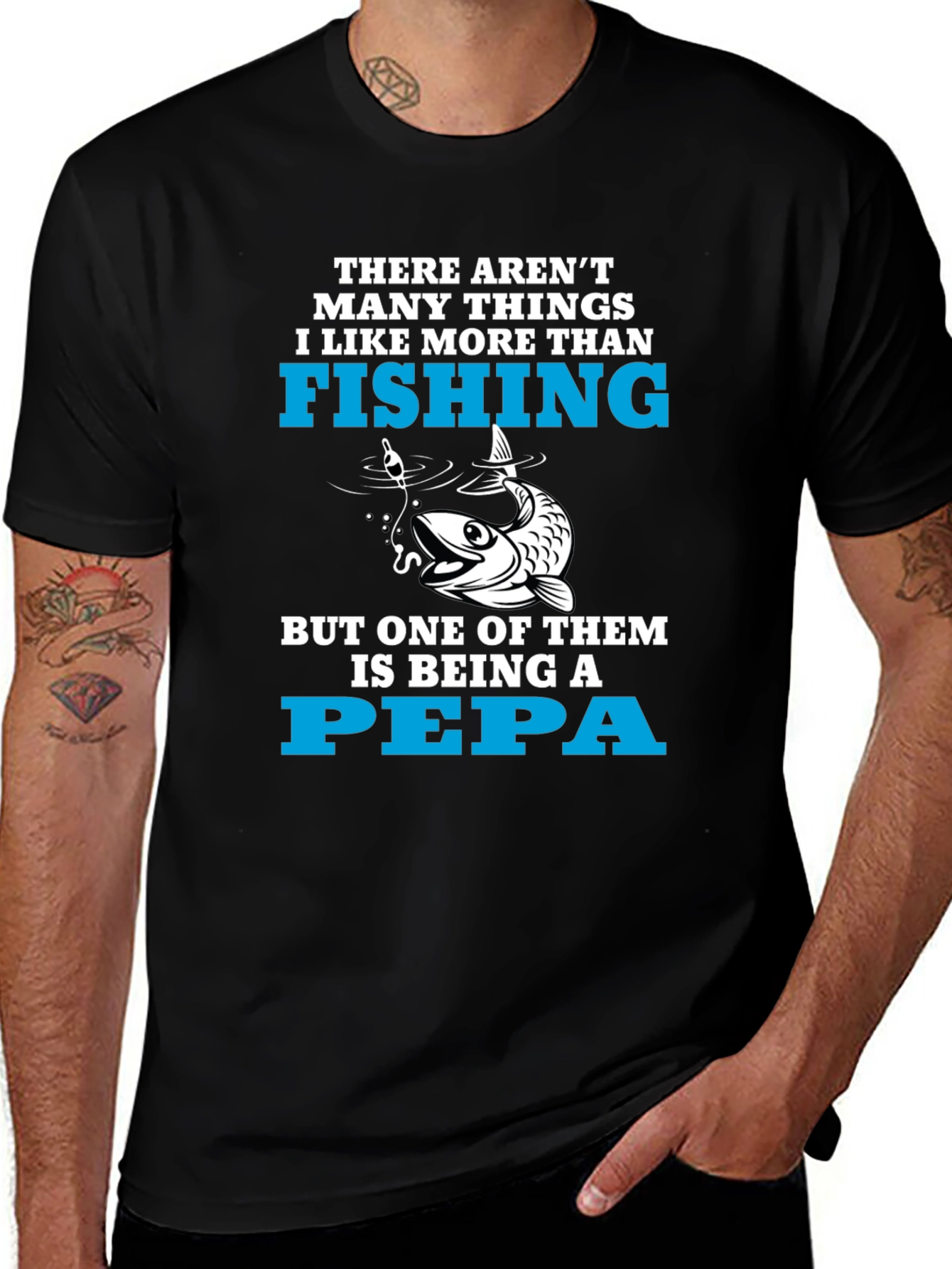Fishing PEPA T-Shirt - Mens Graphic Tee