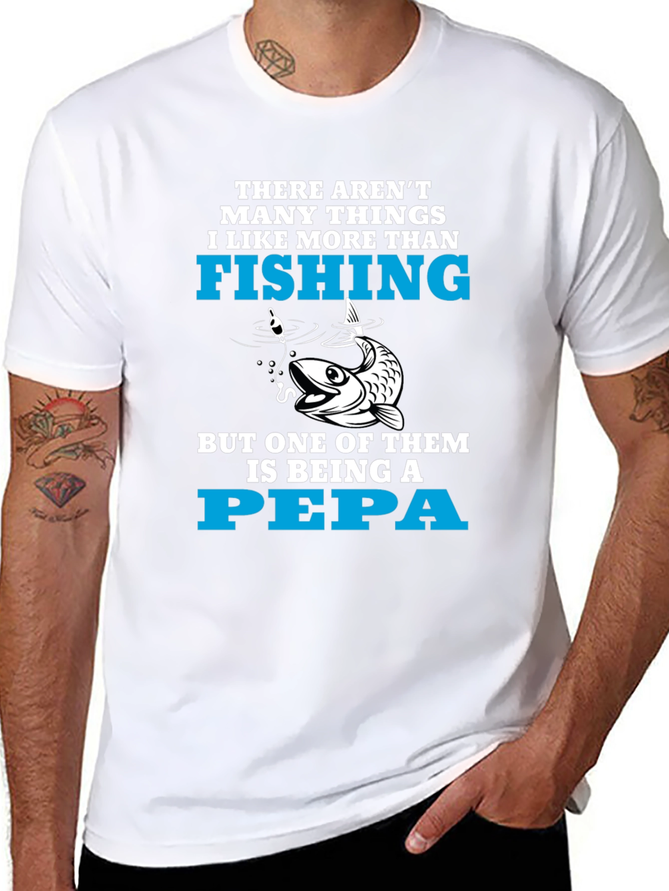 Fishing PEPA T-Shirt - Mens Graphic Tee