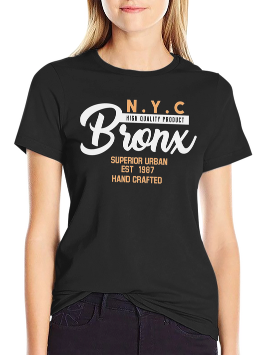 NYC Bronx T-Shirt - Urban Style Hand Crafted
