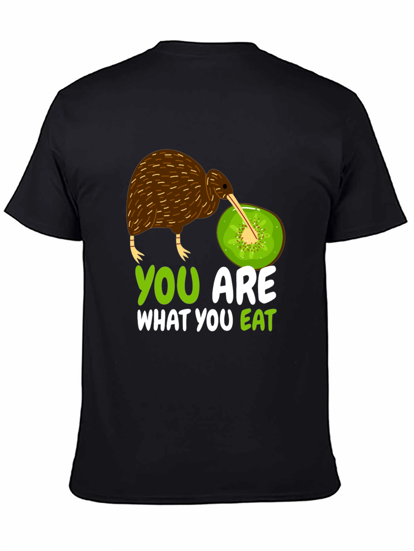 Funny Kiwi Bird and Fruit T-Shirt