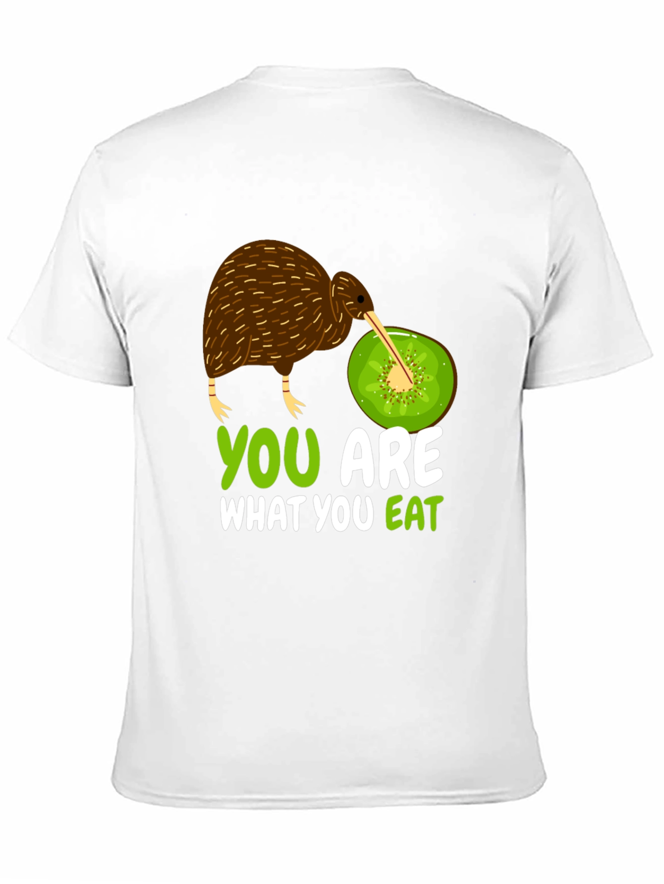Funny Kiwi Bird and Fruit T-Shirt