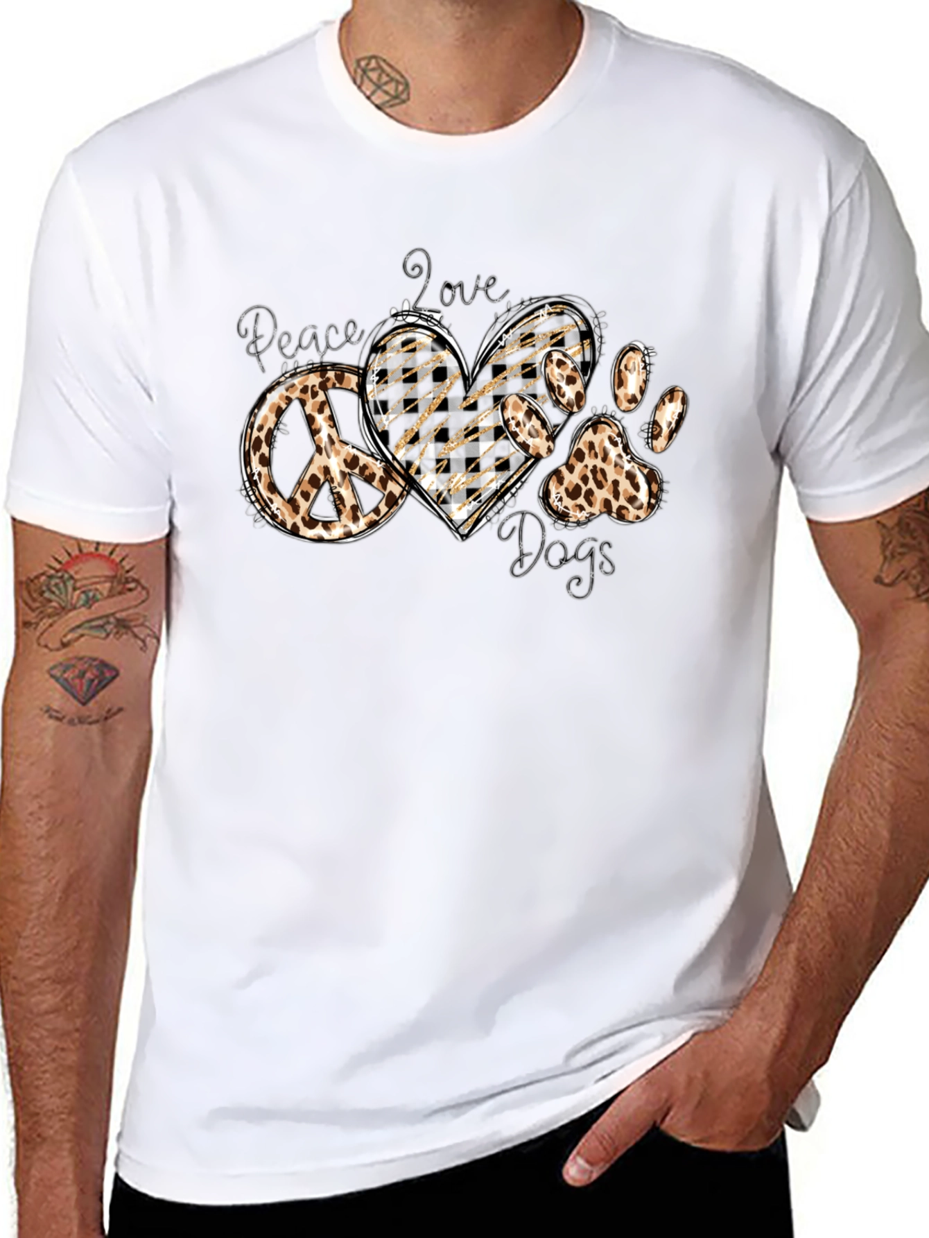 Peace Love Dogs T-Shirt
