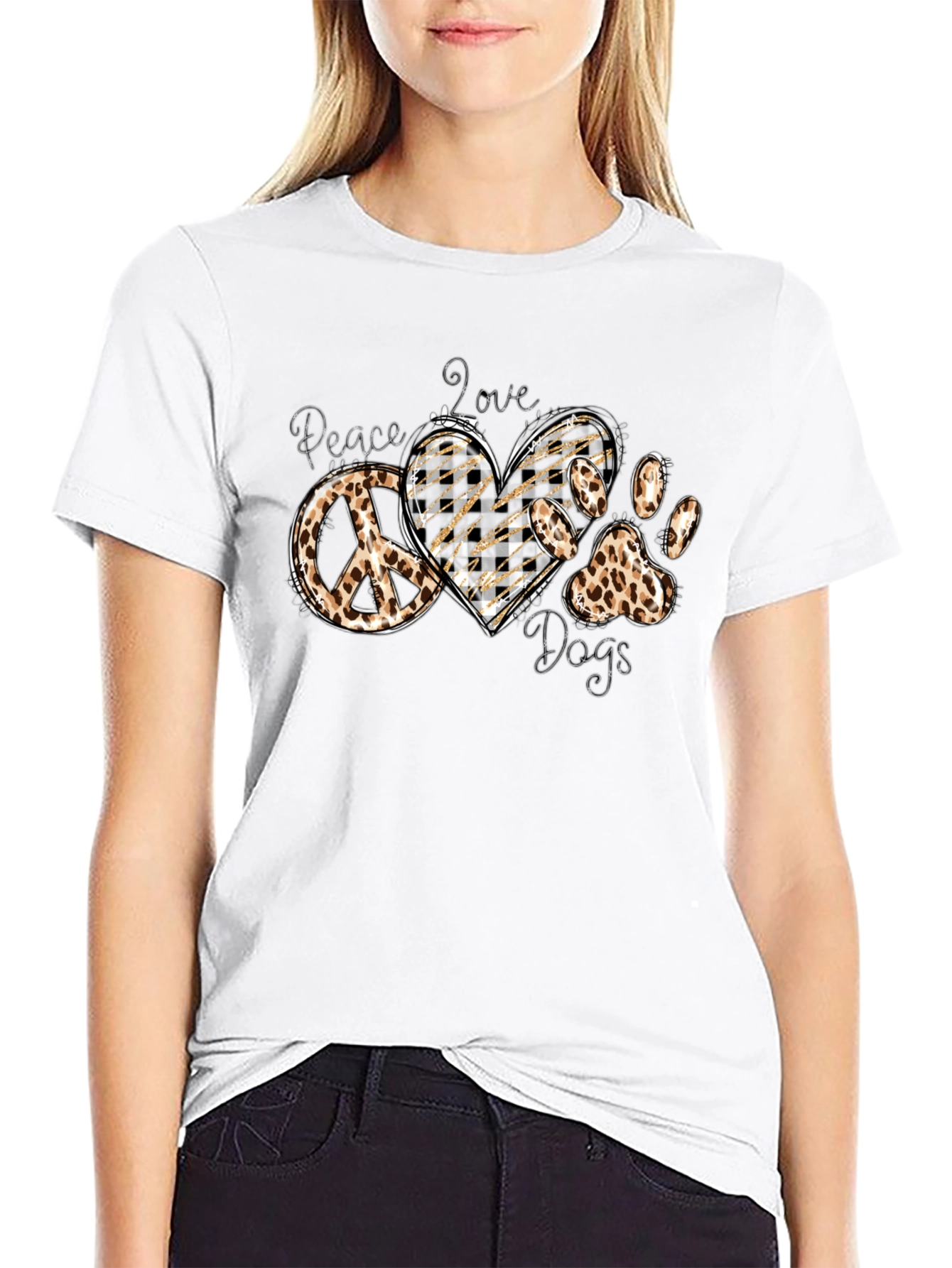 Peace Love Dogs T-Shirt