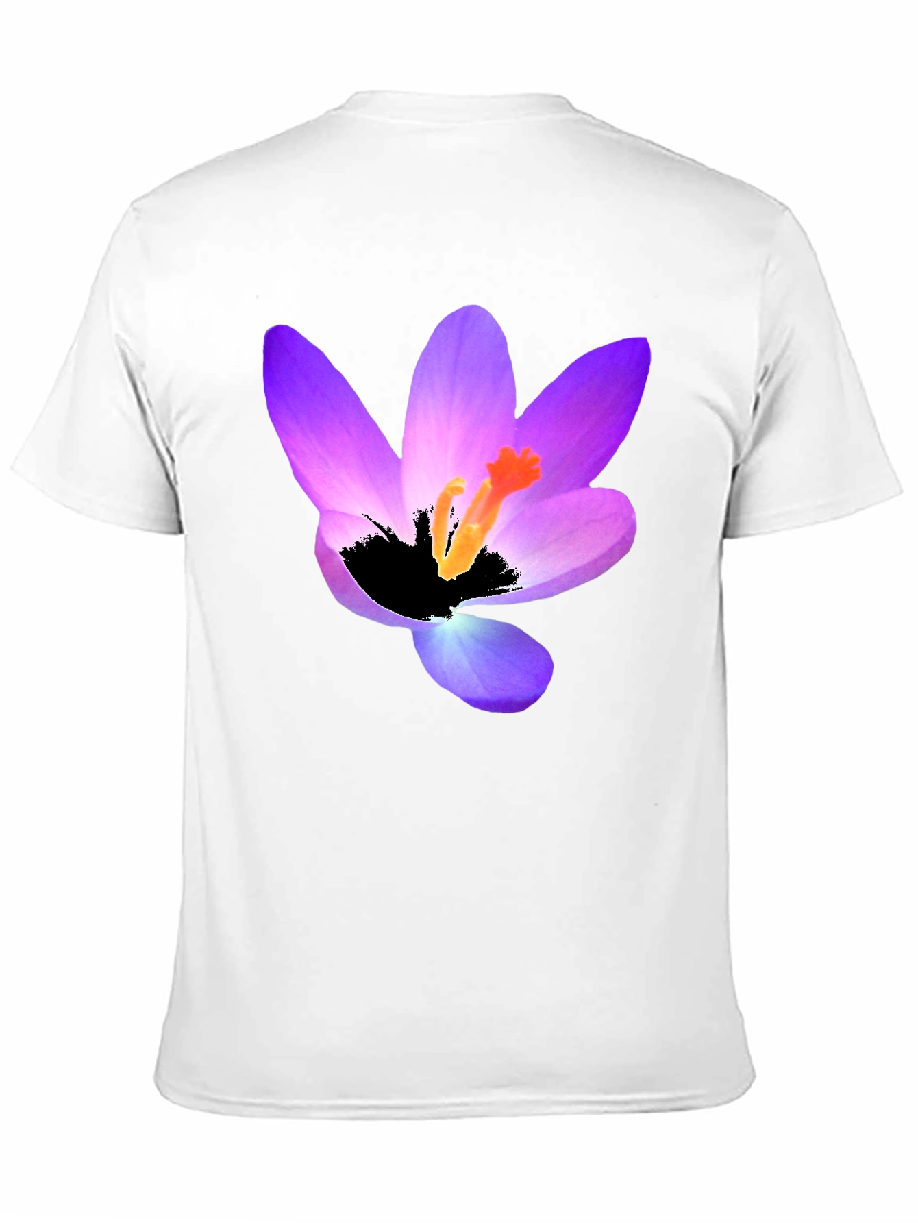 Floral Print Black T-Shirt - Stylish Mens Tee