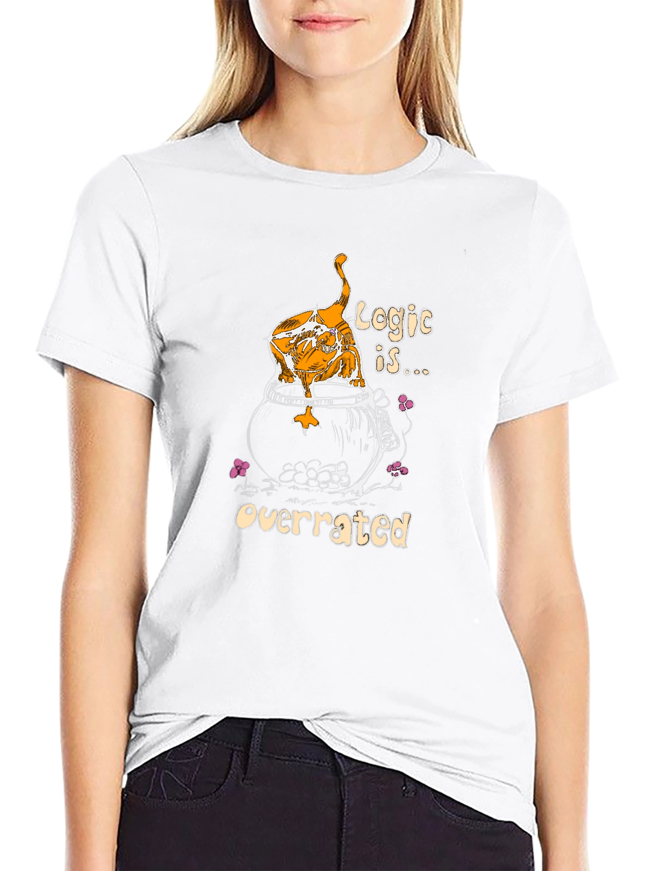 Funny Logic Overrated Duck T-Shirt