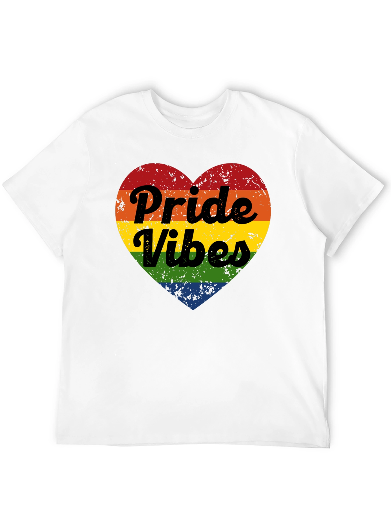Pride Vibes Heart T-Shirt