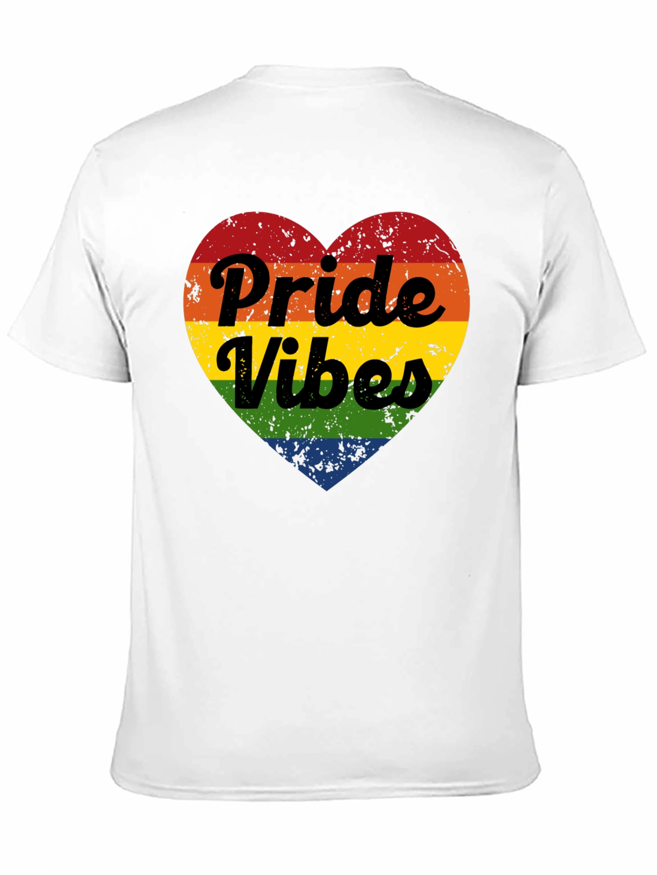 Pride Vibes Heart T-Shirt