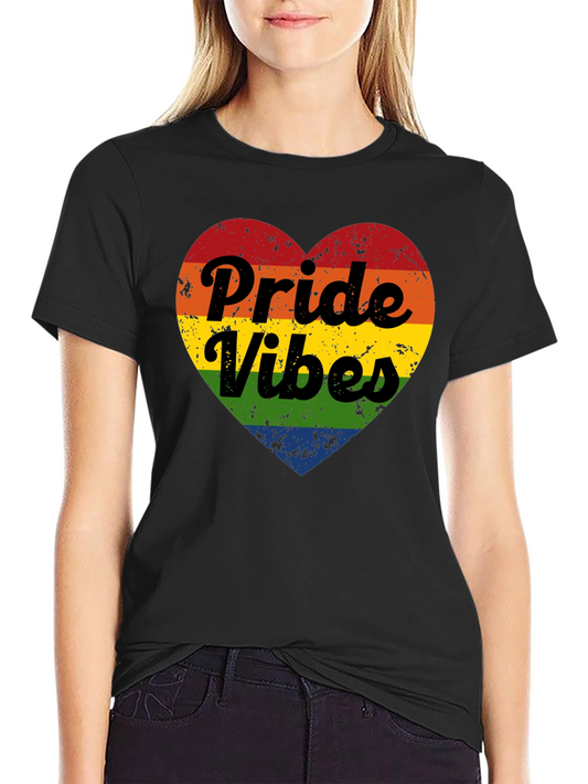 Pride Vibes Heart T-Shirt
