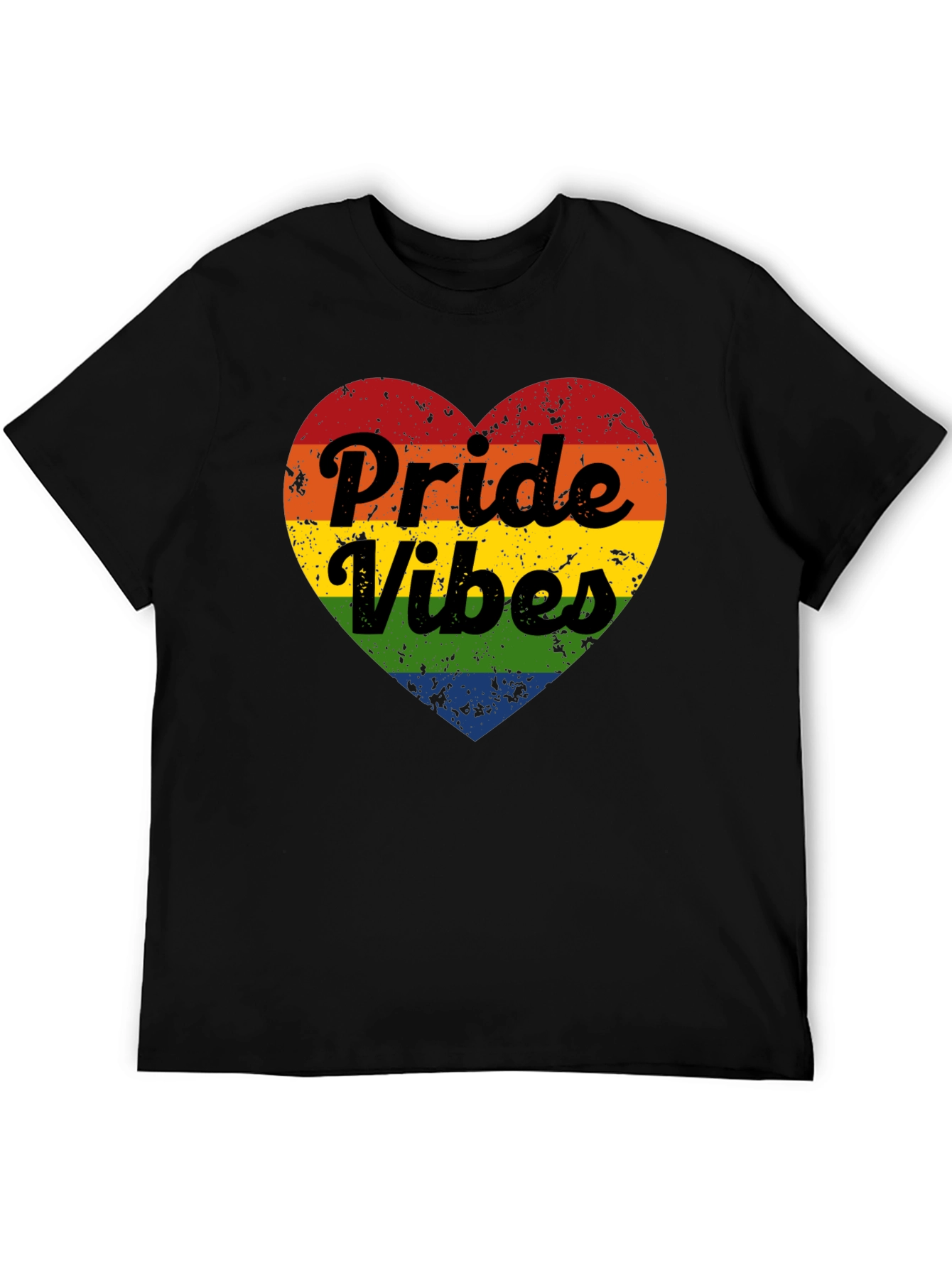 Pride Vibes Heart T-Shirt