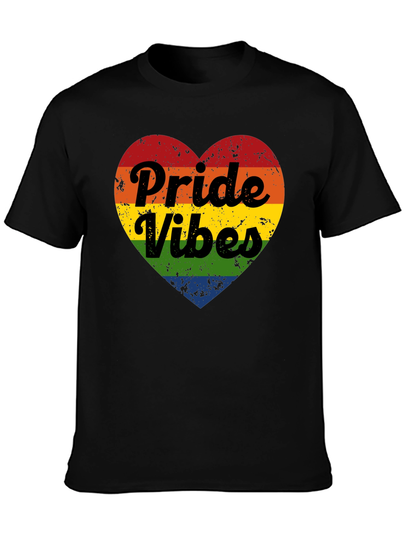 Pride Vibes Heart T-Shirt