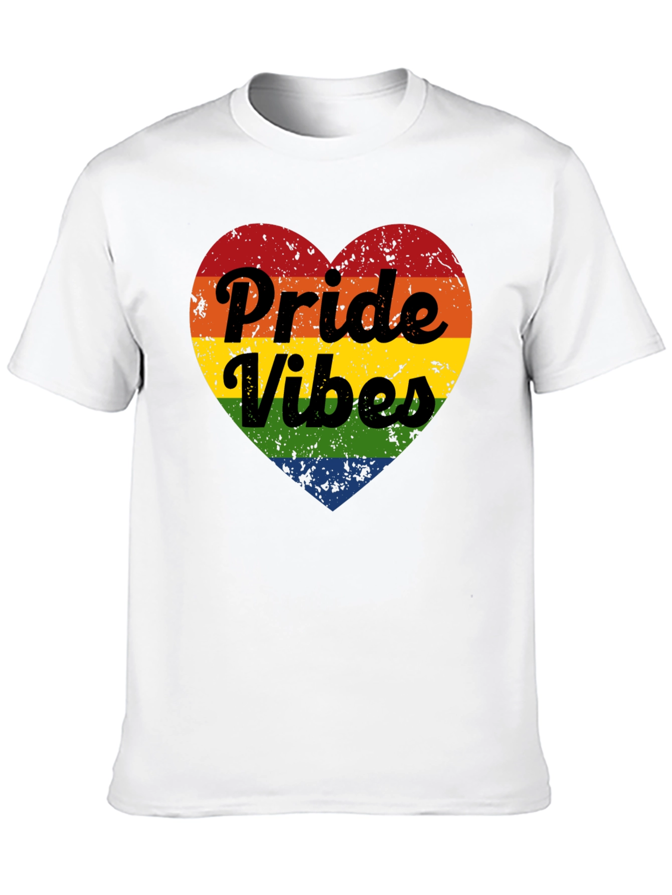 Pride Vibes Heart T-Shirt