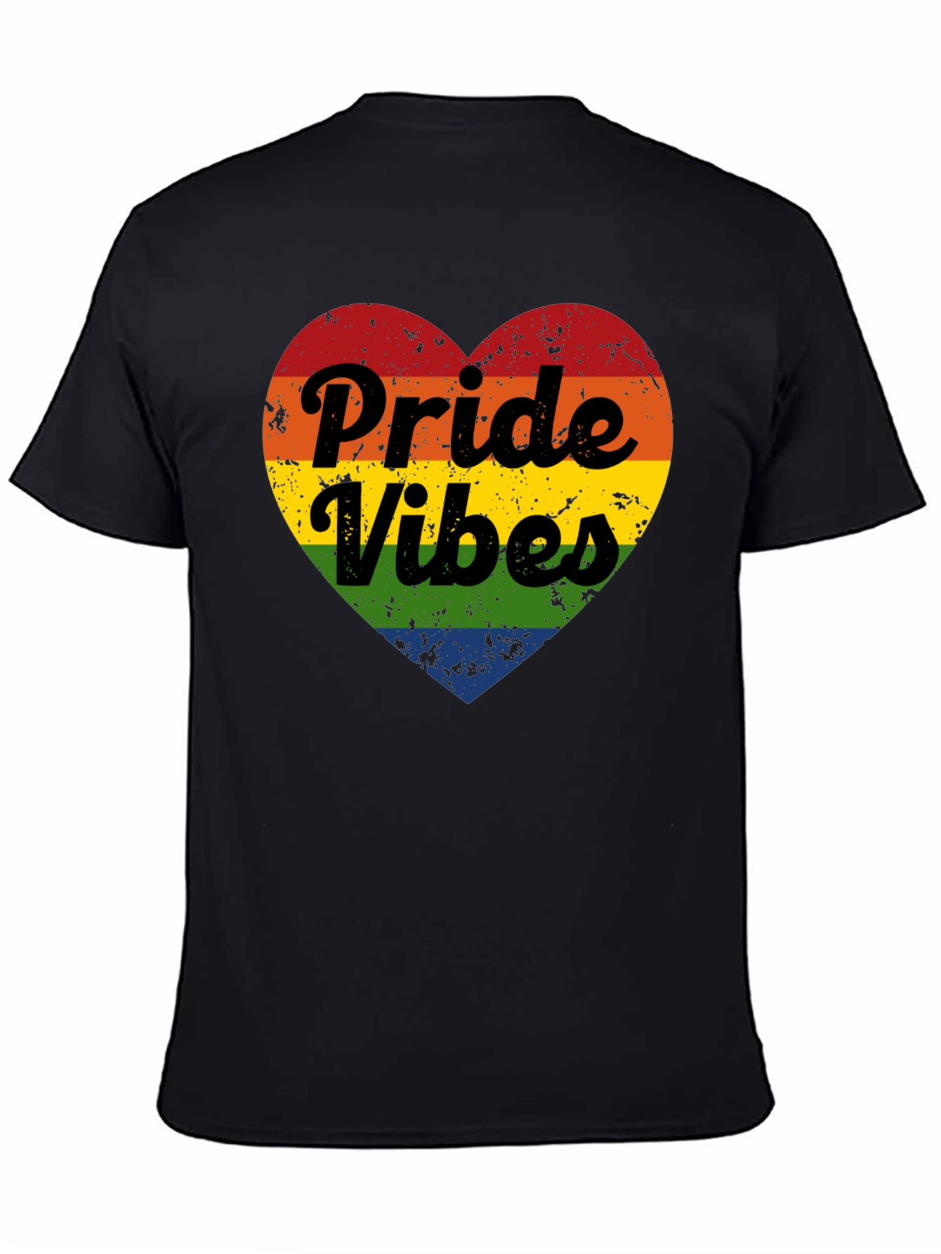 Pride Vibes Heart T-Shirt