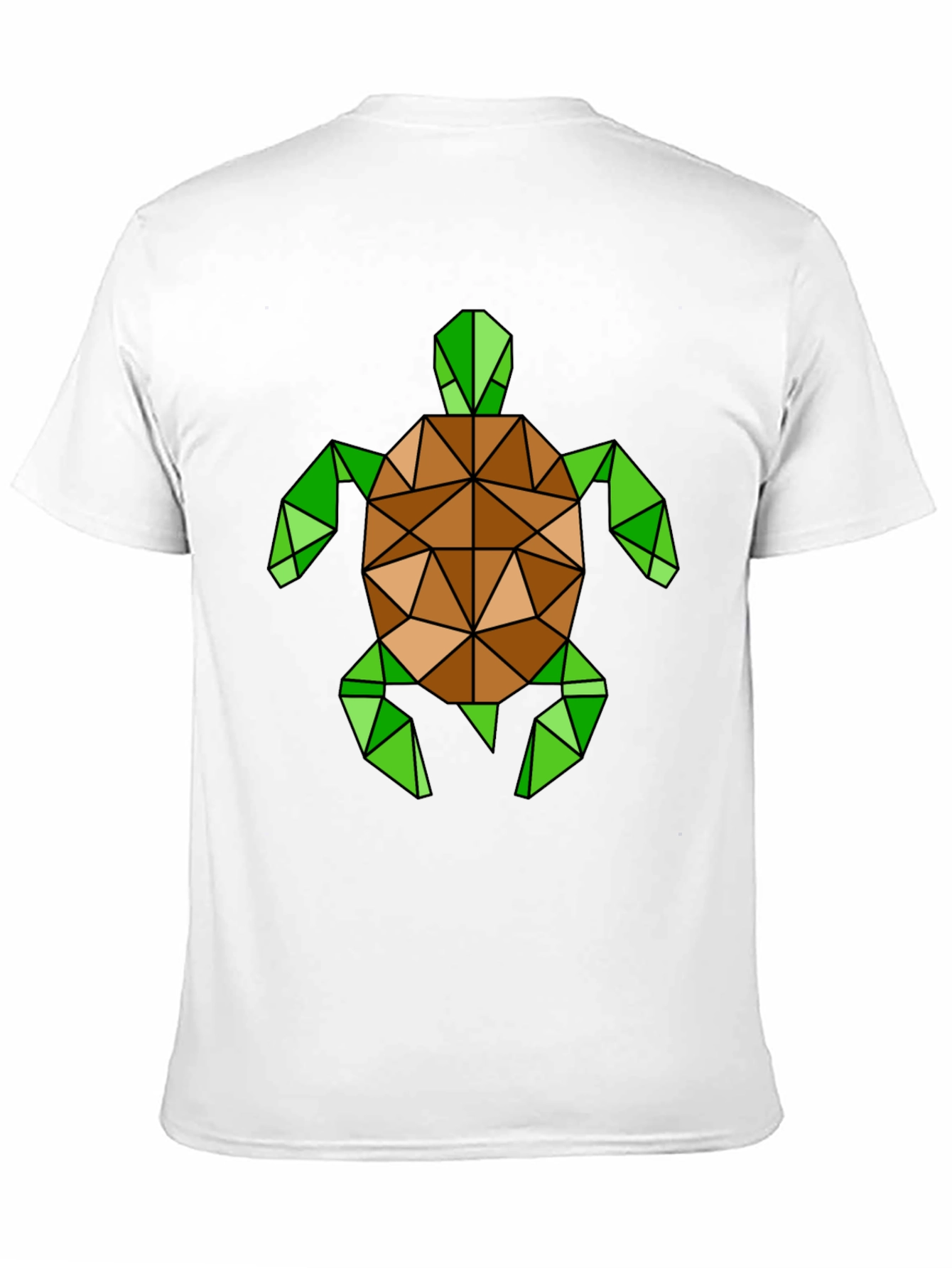 Geometric Turtle Graphic T-Shirt