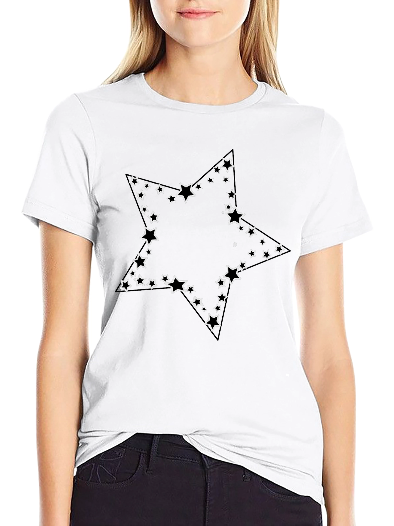 Starry Star Outline T-Shirt
