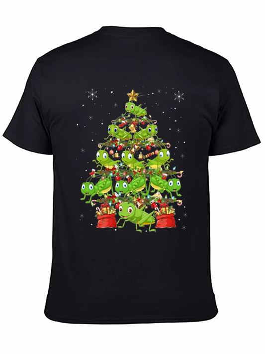 Grasshopper Christmas Tree Graphic Tee