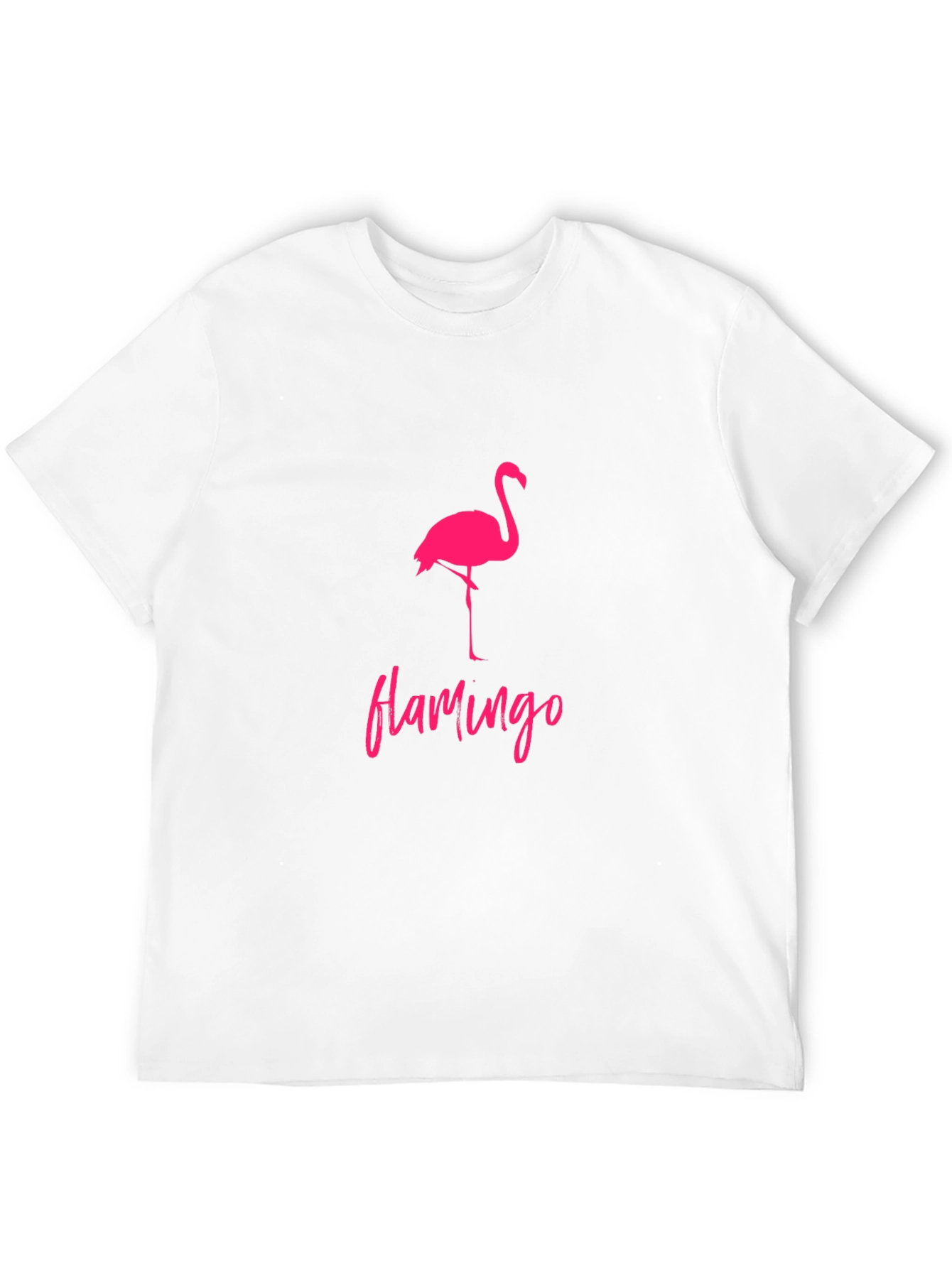 Flamingo Graphic Tee - Tropical Style