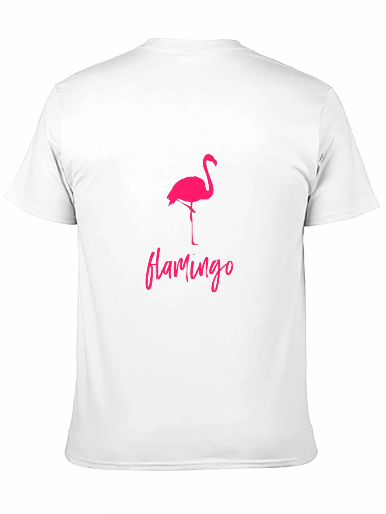 Flamingo Graphic Tee - Tropical Style