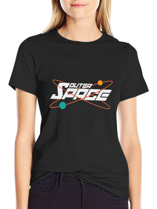 Outer Space Graphic T-Shirt - Retro Design