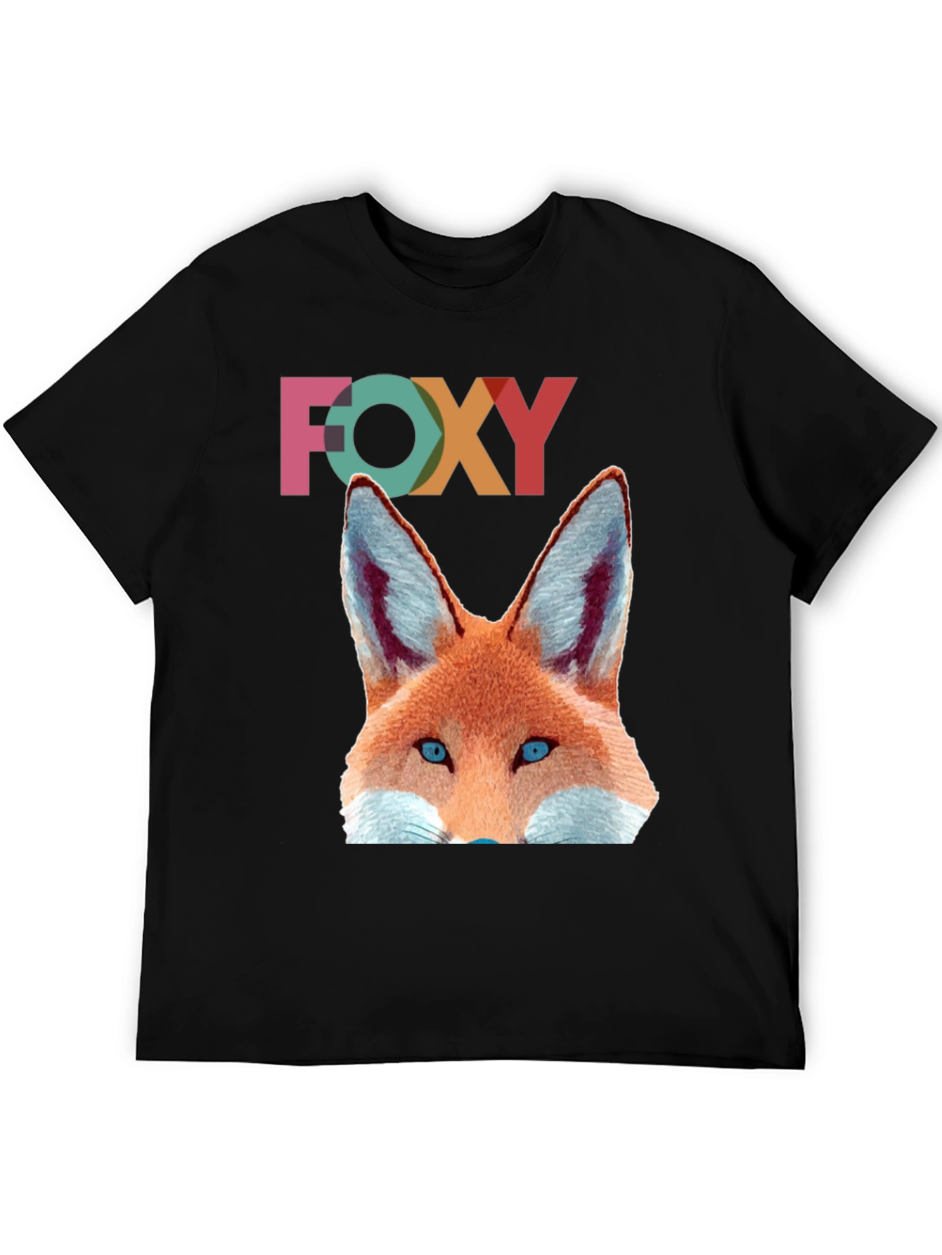 Foxy T-Shirt - Mens Black Graphic Tee