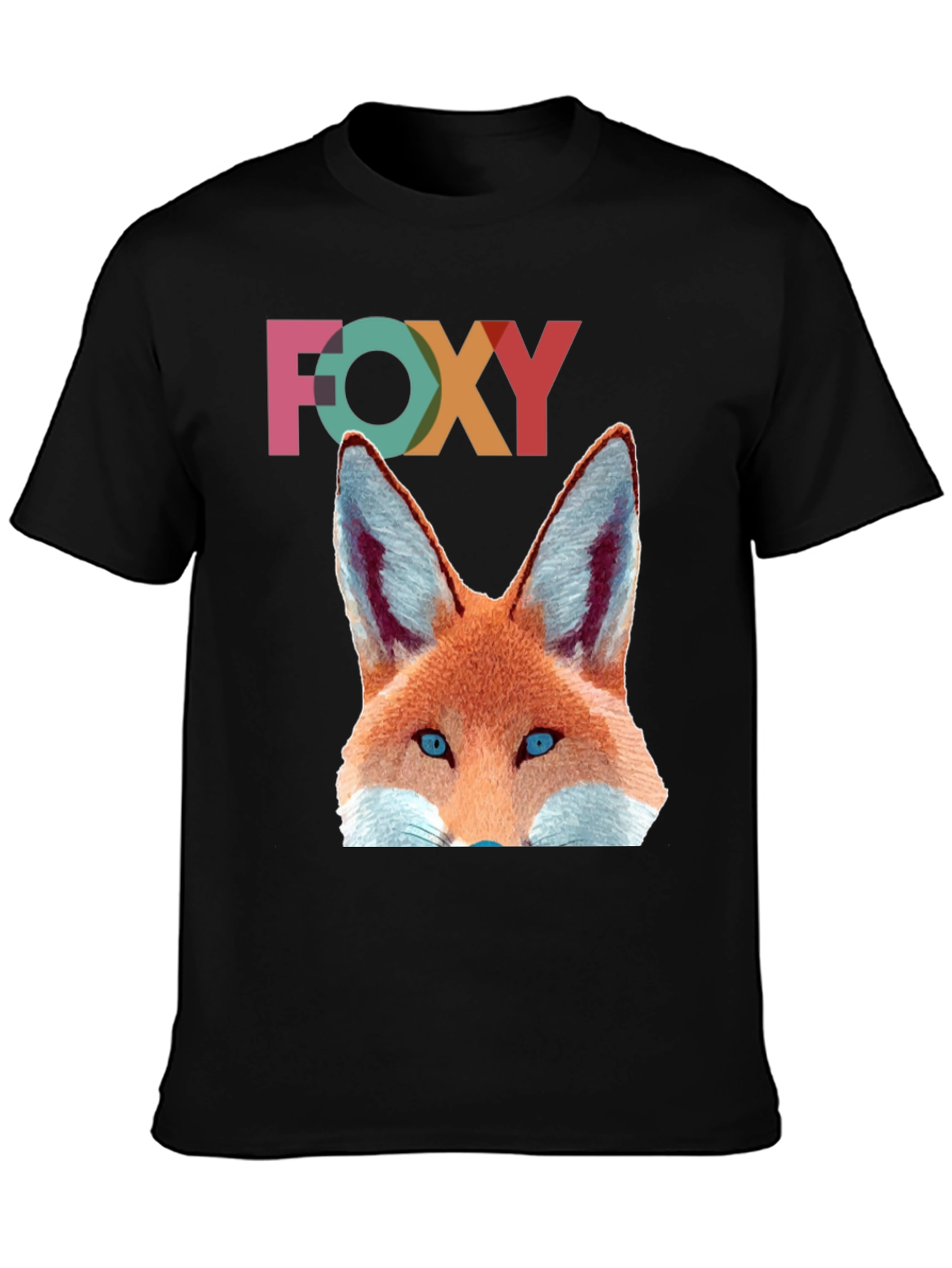 Foxy T-Shirt - Mens Black Graphic Tee