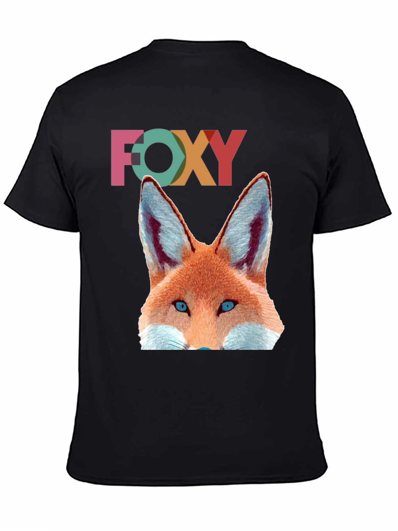 Foxy T-Shirt - Mens Black Graphic Tee