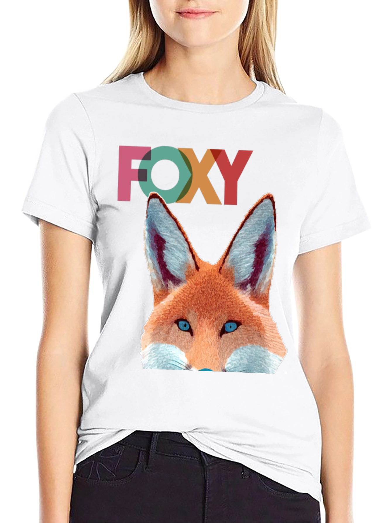 Foxy T-Shirt - Mens Black Graphic Tee