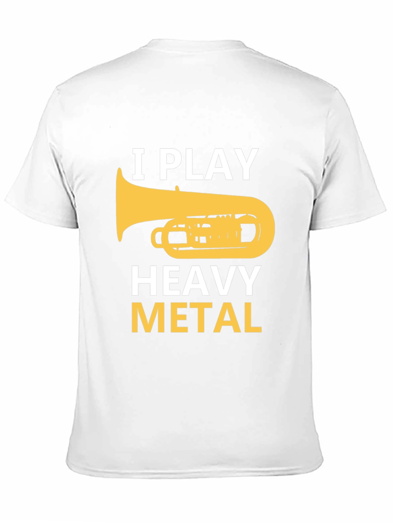 I Play Heavy Metal Tuba Musician Graphic Tee