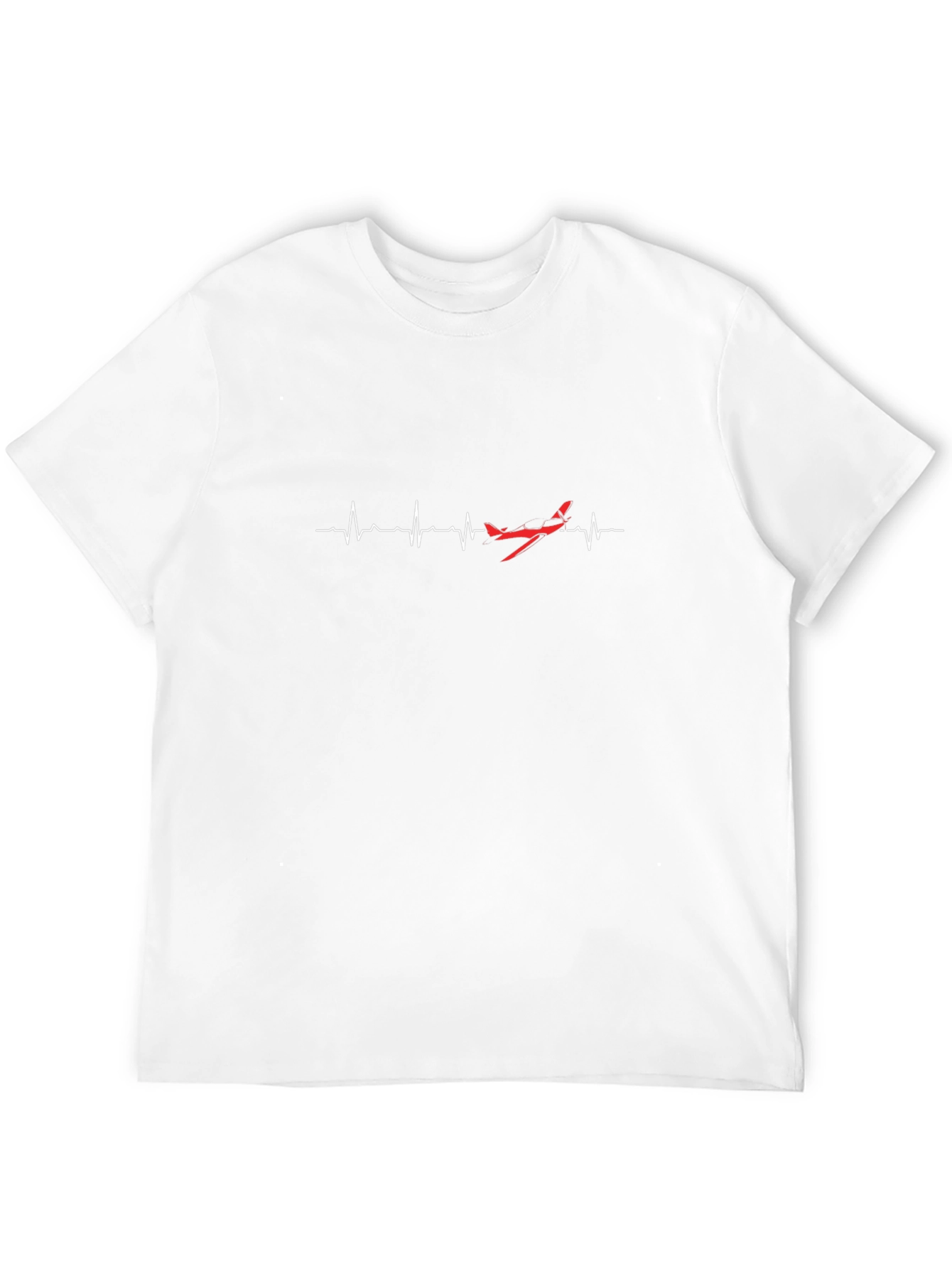 Pilot Heartbeat T-Shirt - Aviation Lover Tee