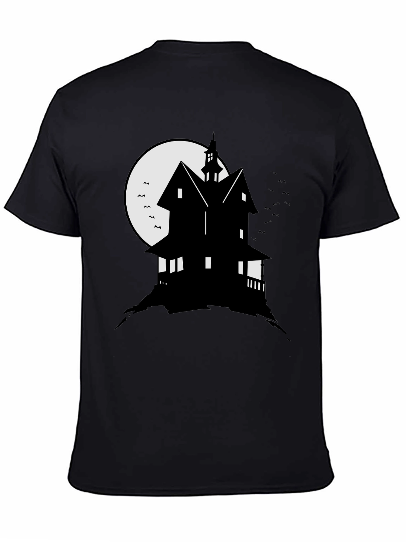 Halloween Haunted House T-Shirt Spooky Season Tee