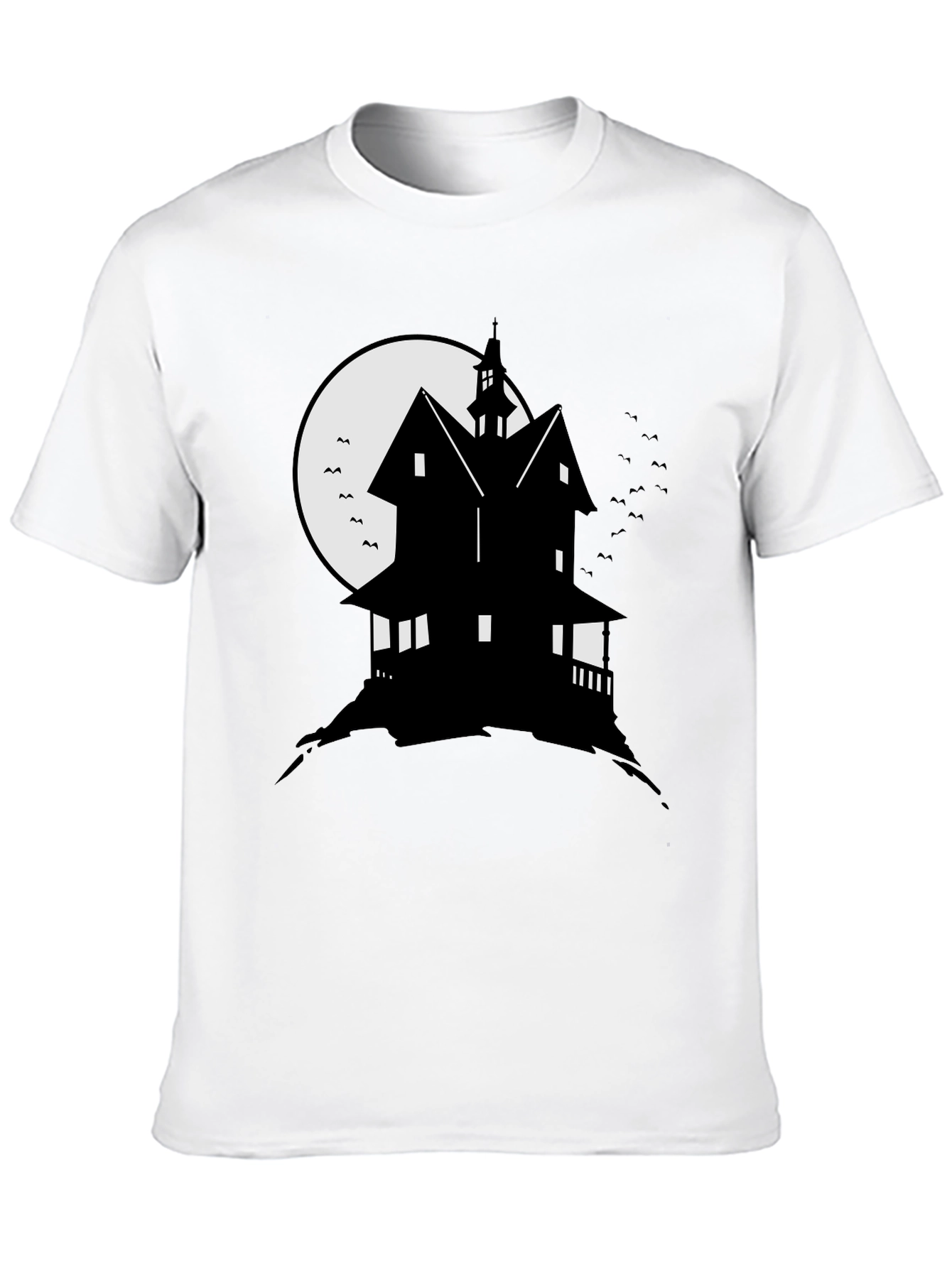 Halloween Haunted House T-Shirt Spooky Season Tee