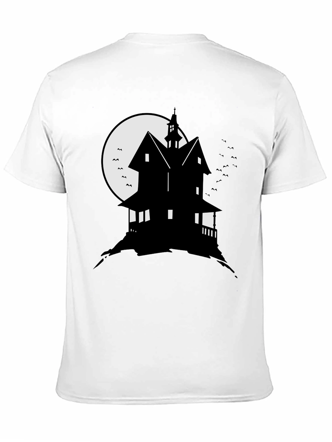 Halloween Haunted House T-Shirt Spooky Season Tee