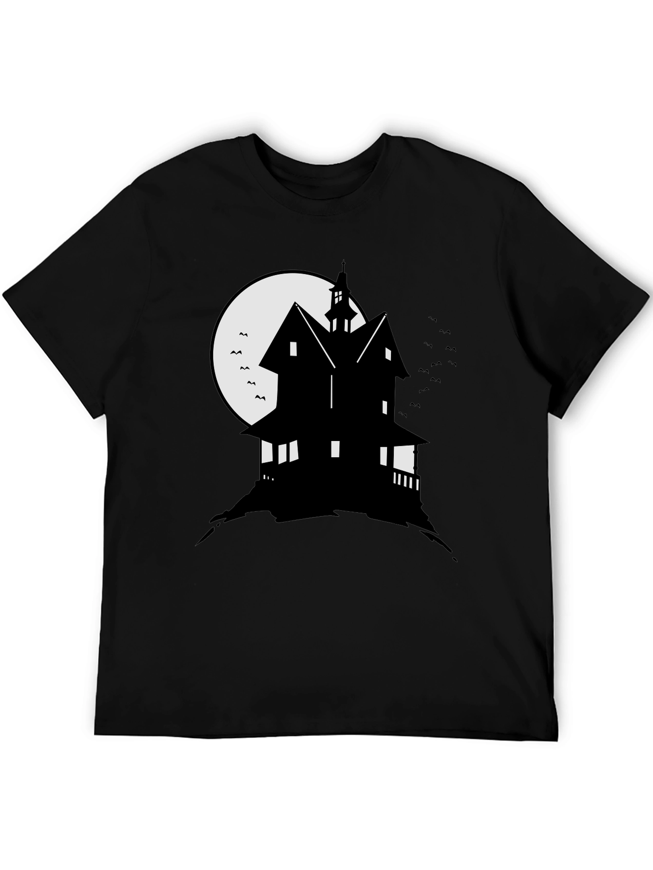 Halloween Haunted House T-Shirt Spooky Season Tee