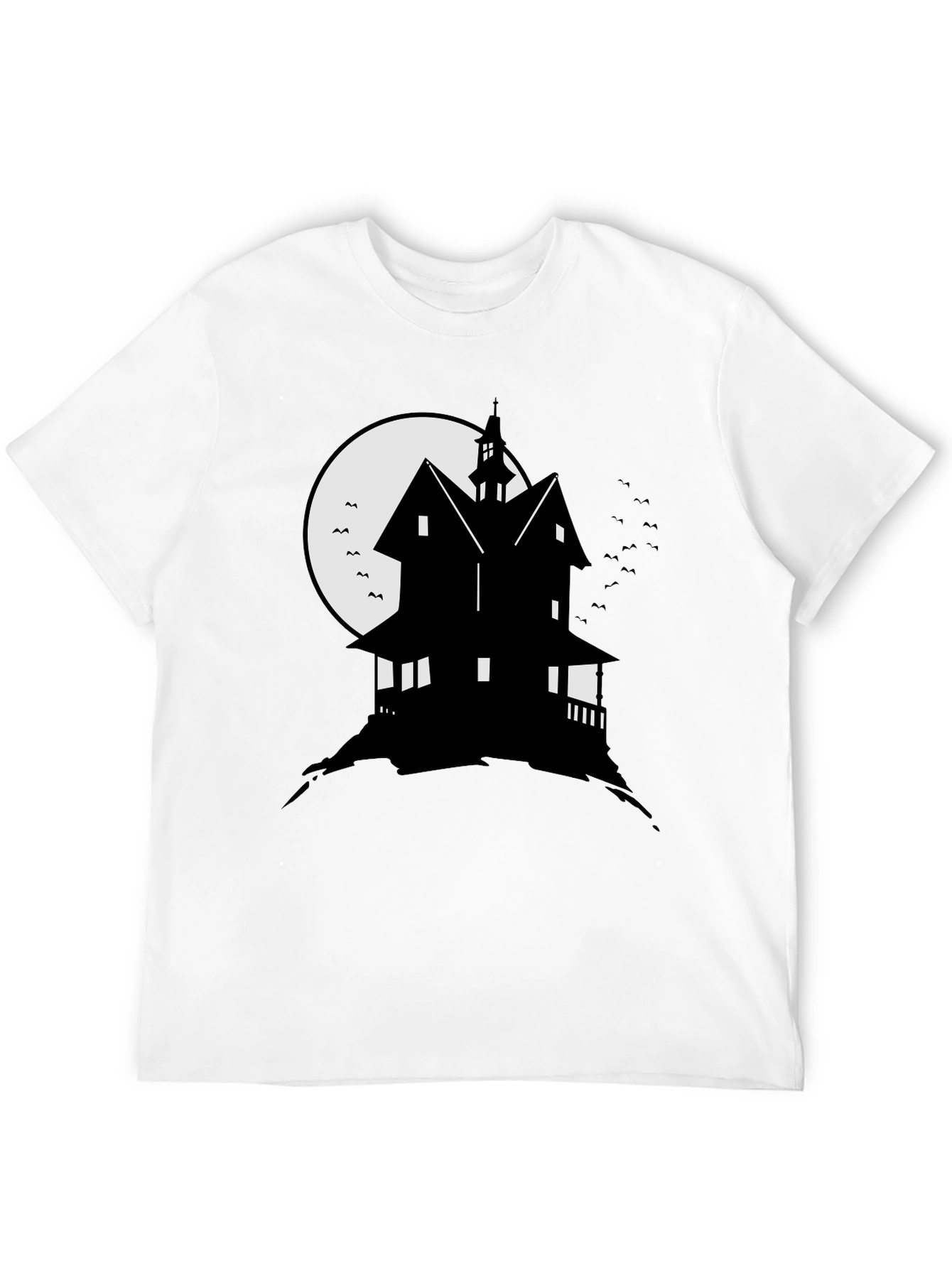 Halloween Haunted House T-Shirt Spooky Season Tee