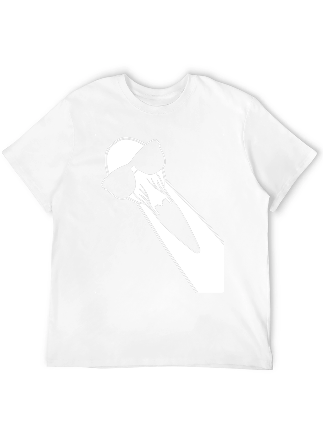 Cool Ghost T-Shirt - Black Cotton Tee