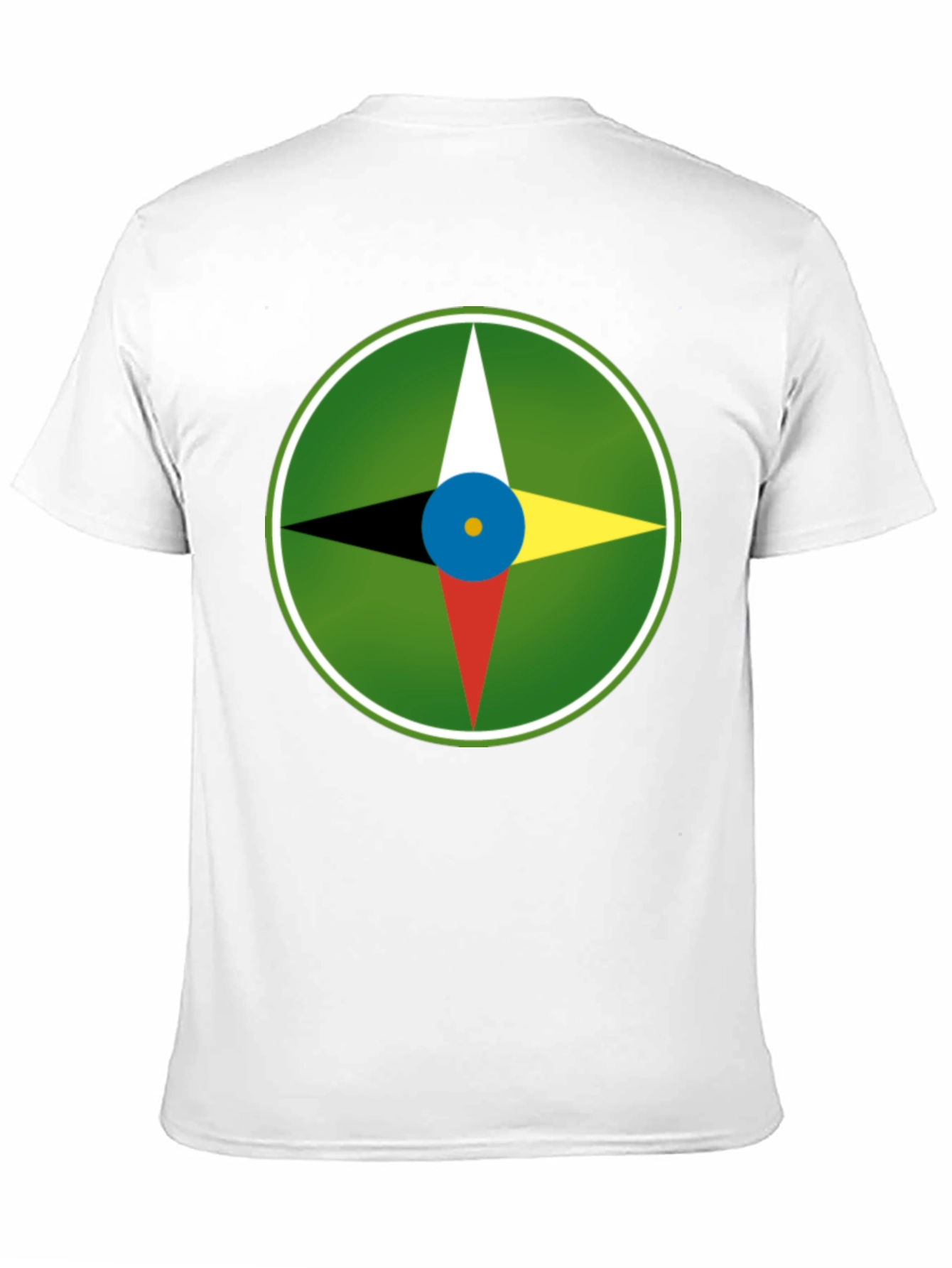 Compass Graphic Tee - Unisex Soft Black Shirt