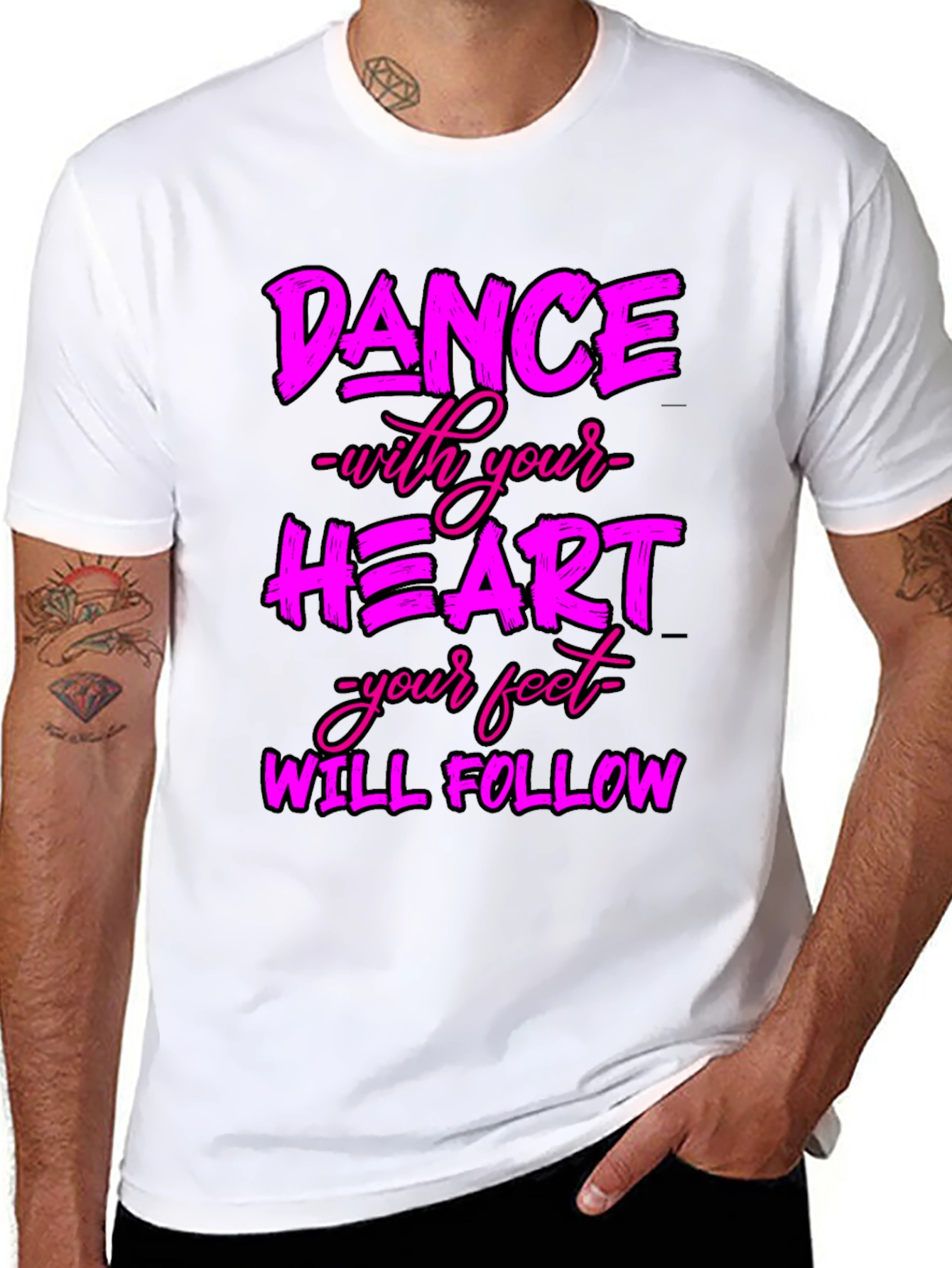 Dance with Your Heart Graphic Tee