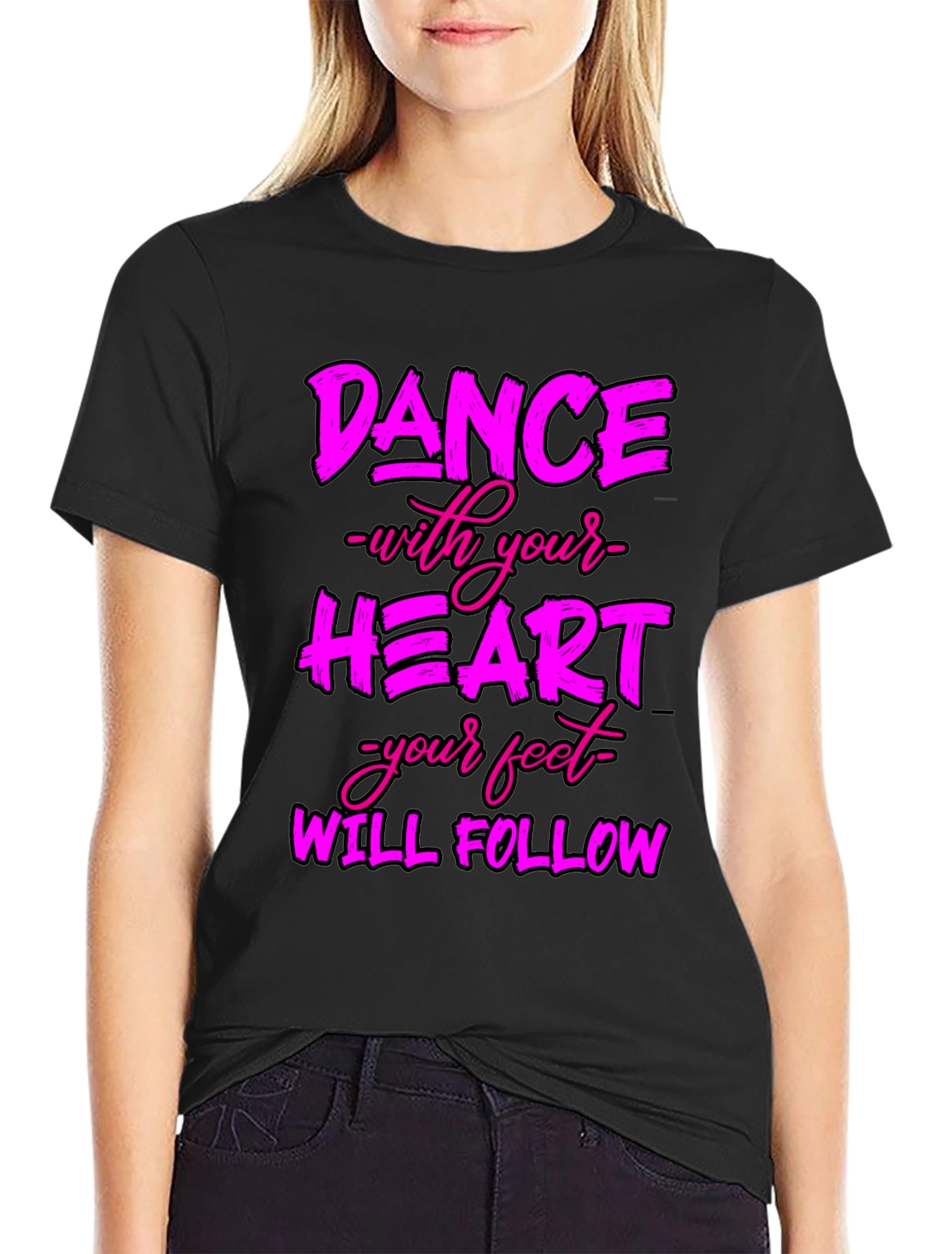 Dance with Your Heart Graphic Tee
