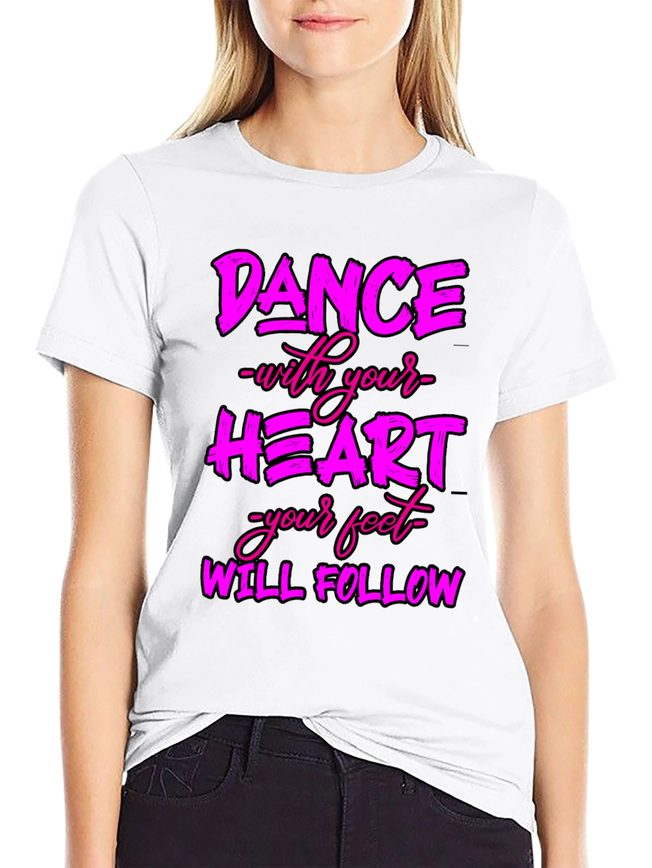 Dance with Your Heart Graphic Tee