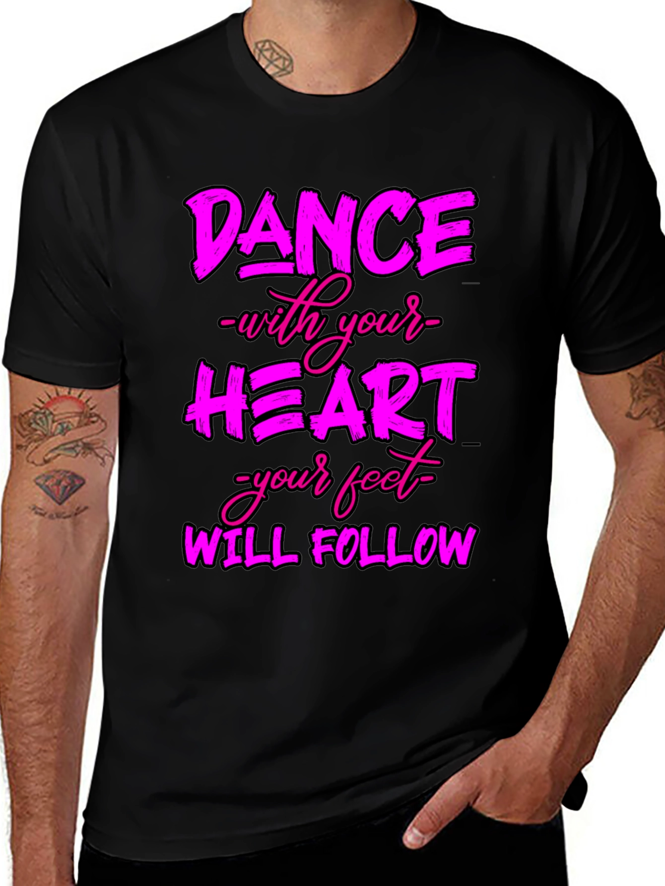 Dance with Your Heart Graphic Tee