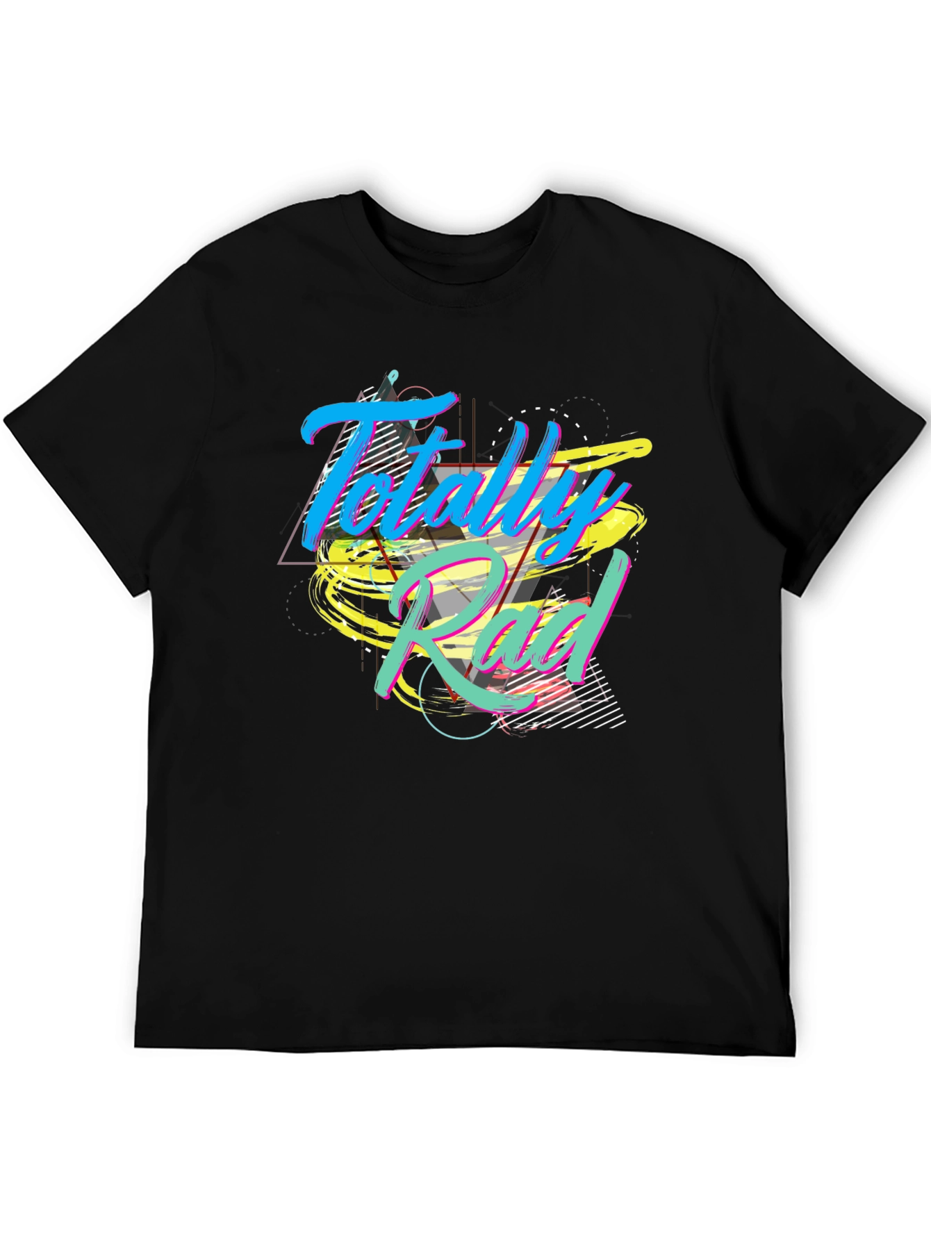 Totally Rad Graphic T-Shirt - Retro 80s Style