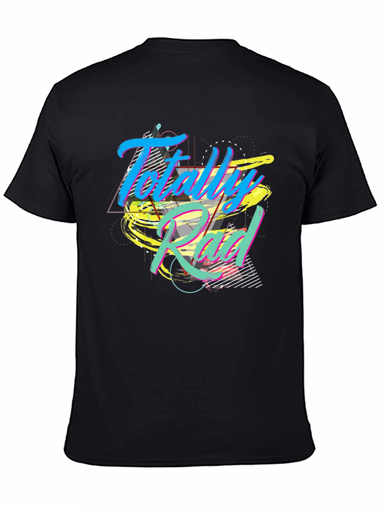 Totally Rad Graphic T-Shirt - Retro 80s Style