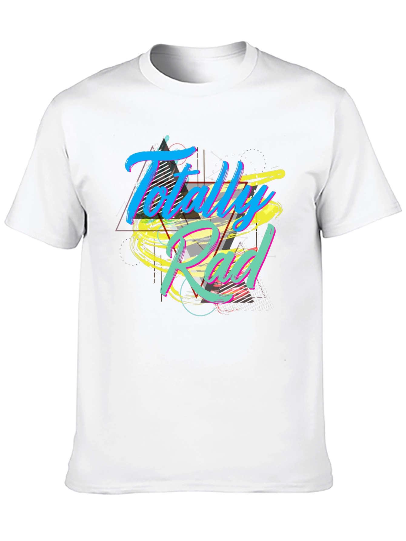 Totally Rad Graphic T-Shirt - Retro 80s Style