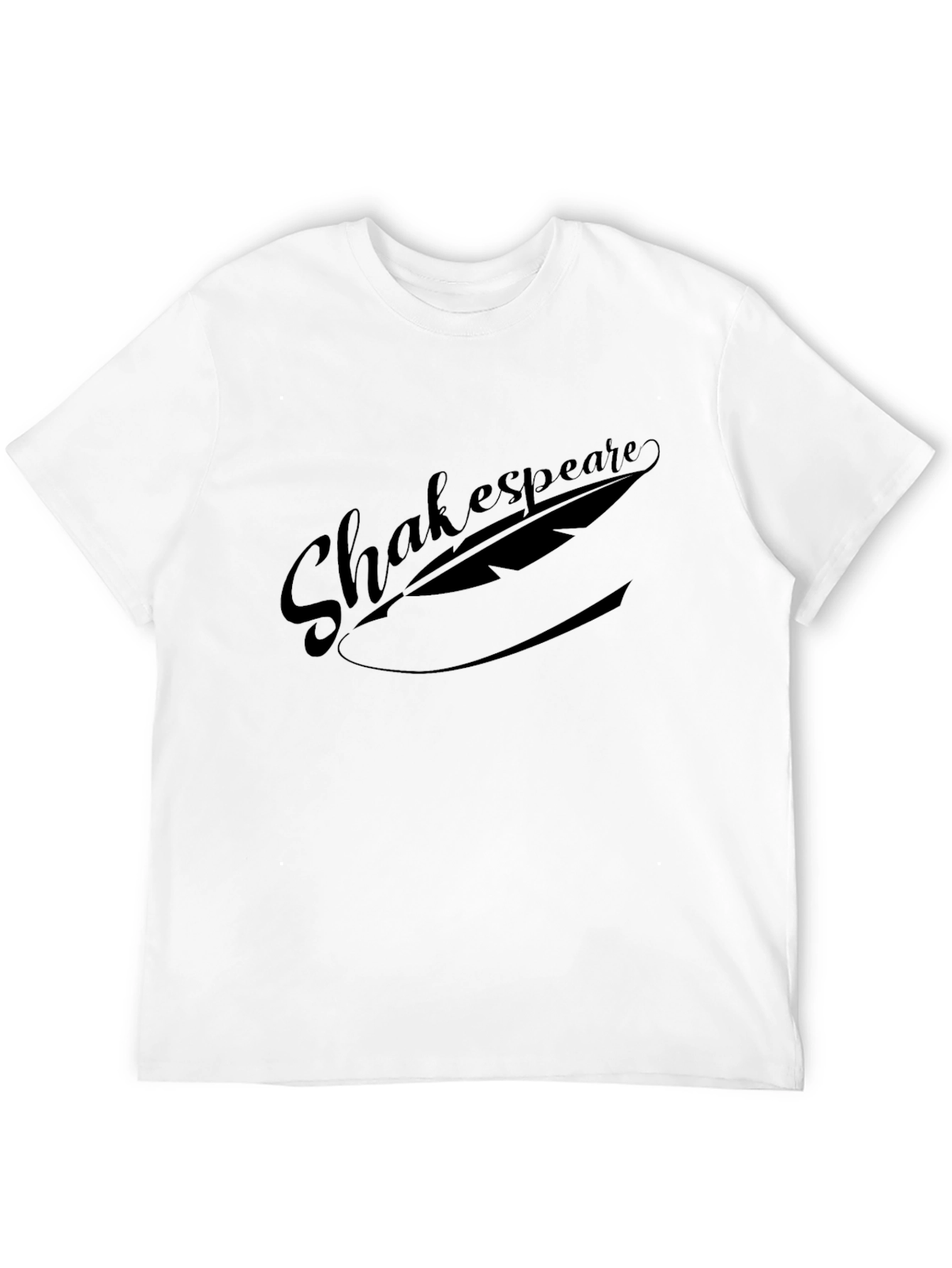Shakespeare Quill Black T-Shirt