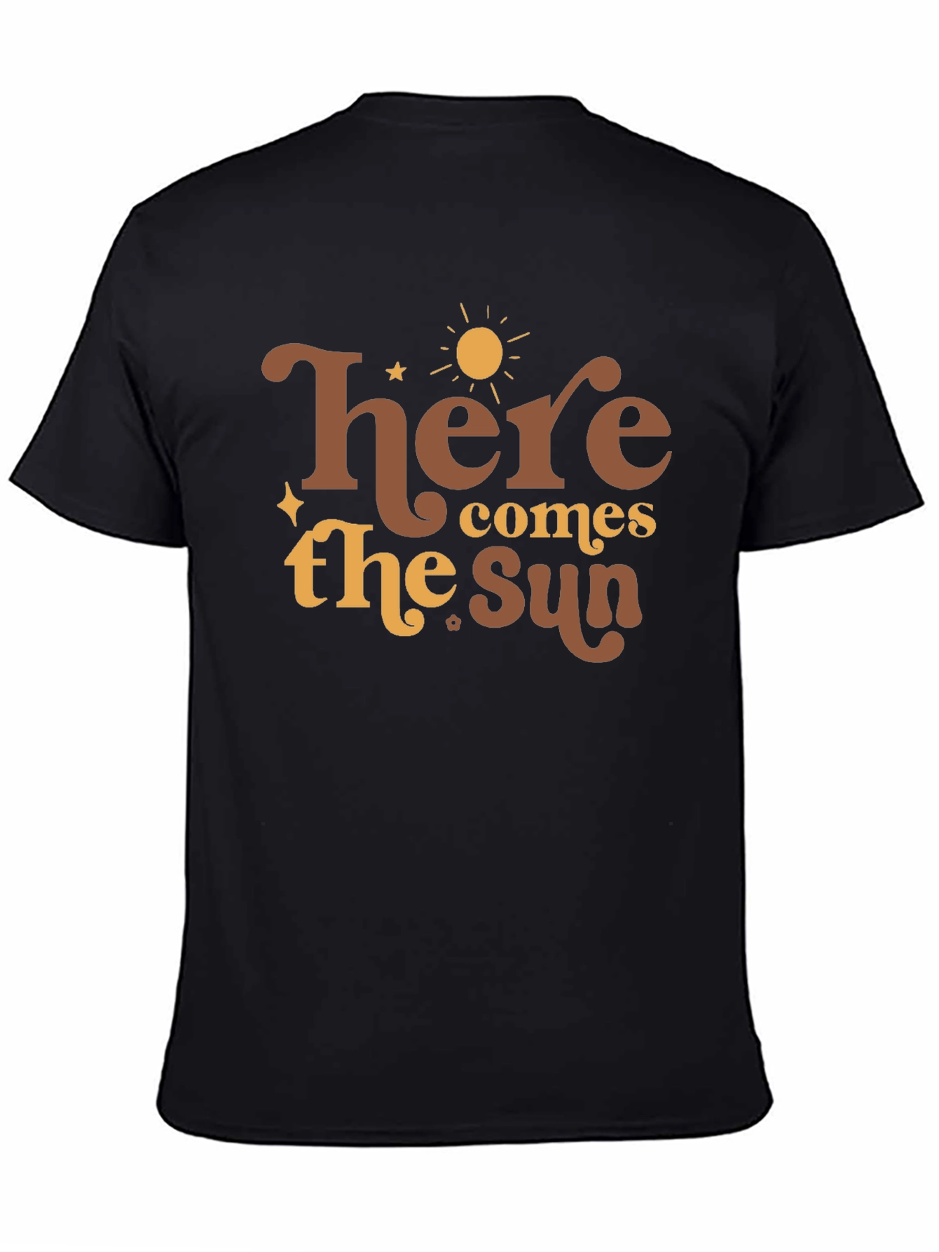 Here Comes the Sun Graphic Tee - Retro Style