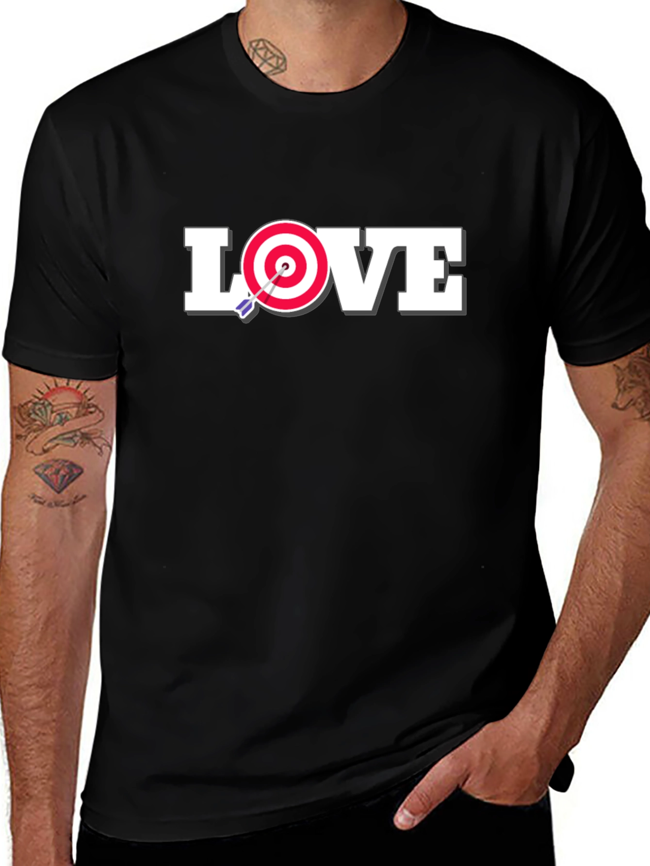 Love Dartboard T-Shirt