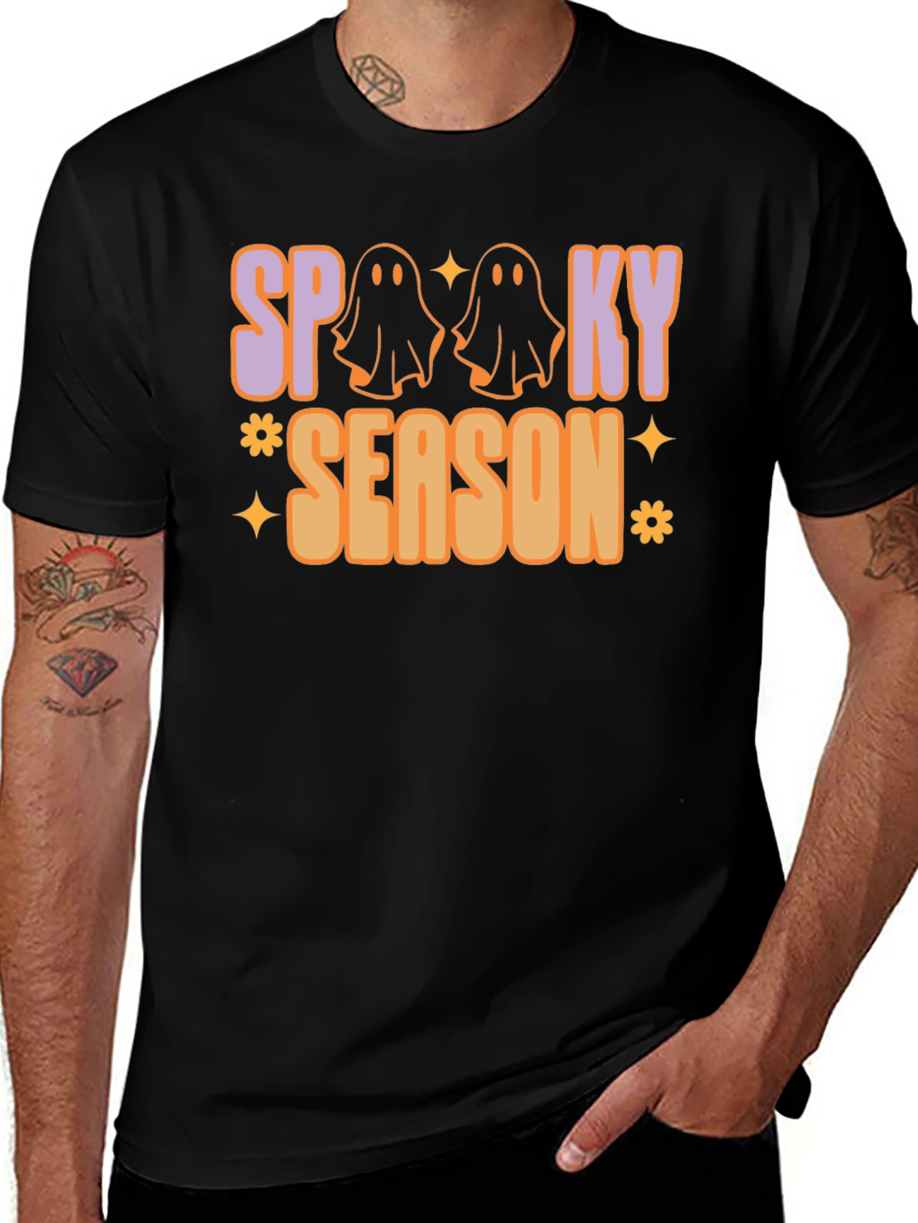 Spooky Season Graphic Tee Halloween Shirt